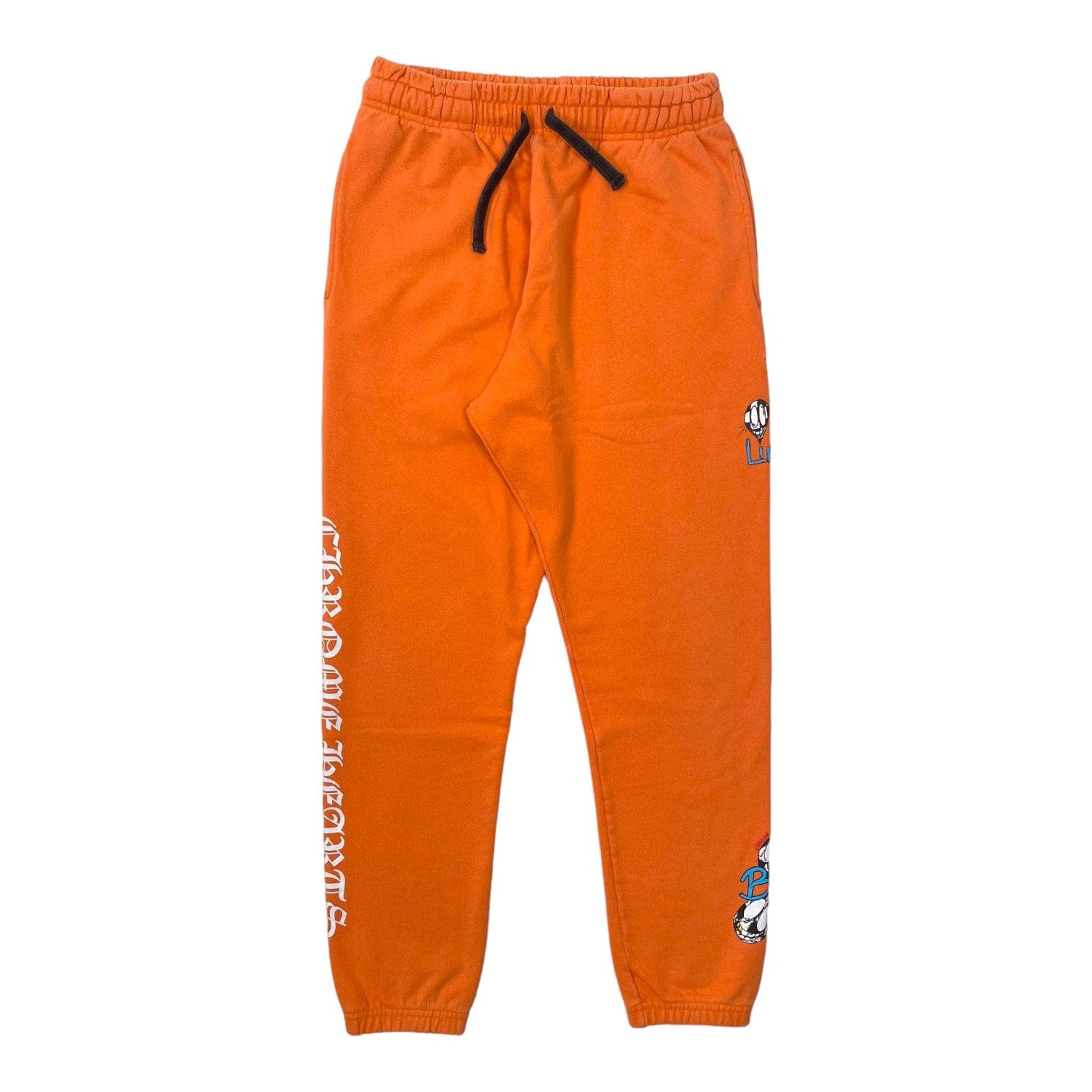 Chrome Hearts Matty Boy Link & Build Sweatpants Orange Pre-Owned