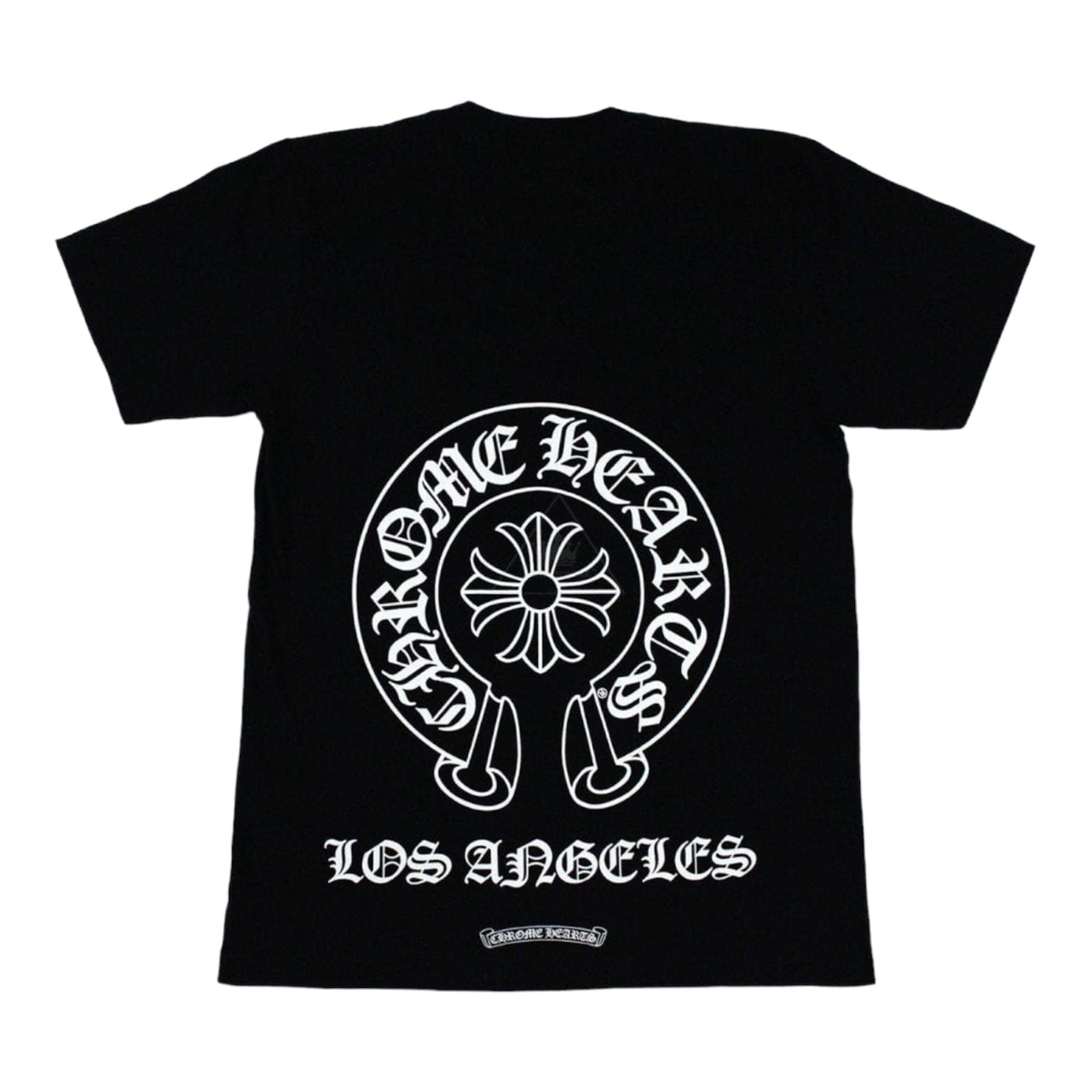 Chrome Hearts Los Angeles Exclusive Horse Shoe Short Sleeve Tee 