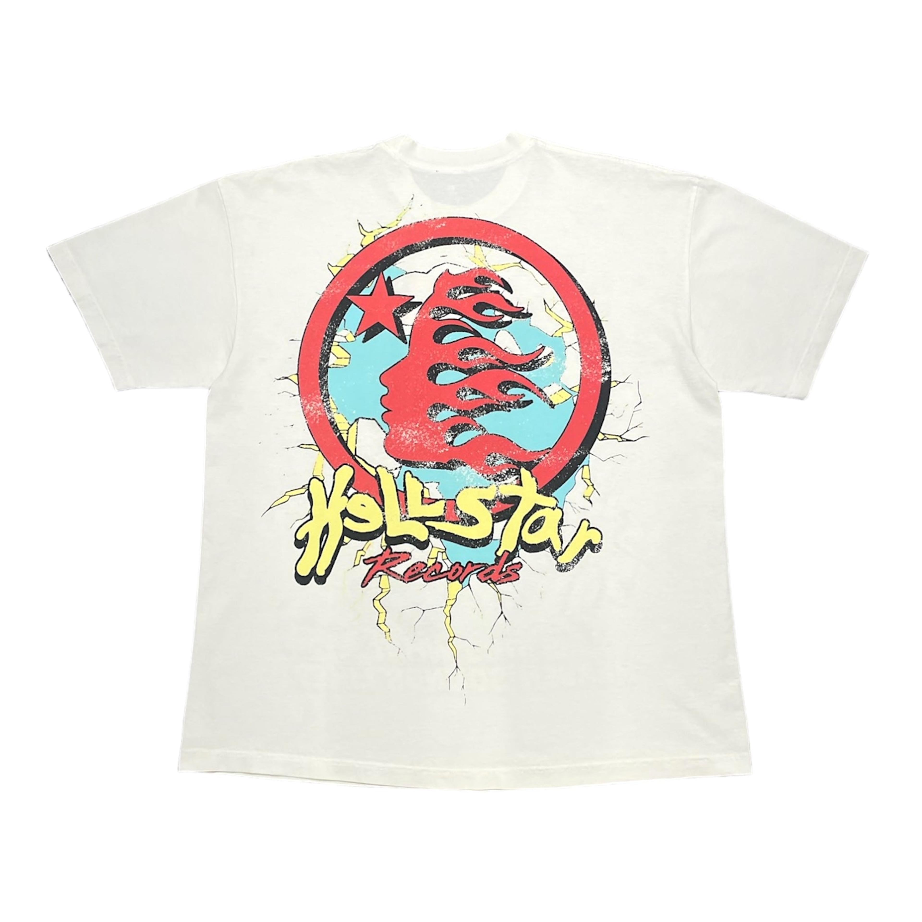 Alternate View 1 of Hellstar Studios Heaven on Earth Short Sleeve Tee Shirt Cream