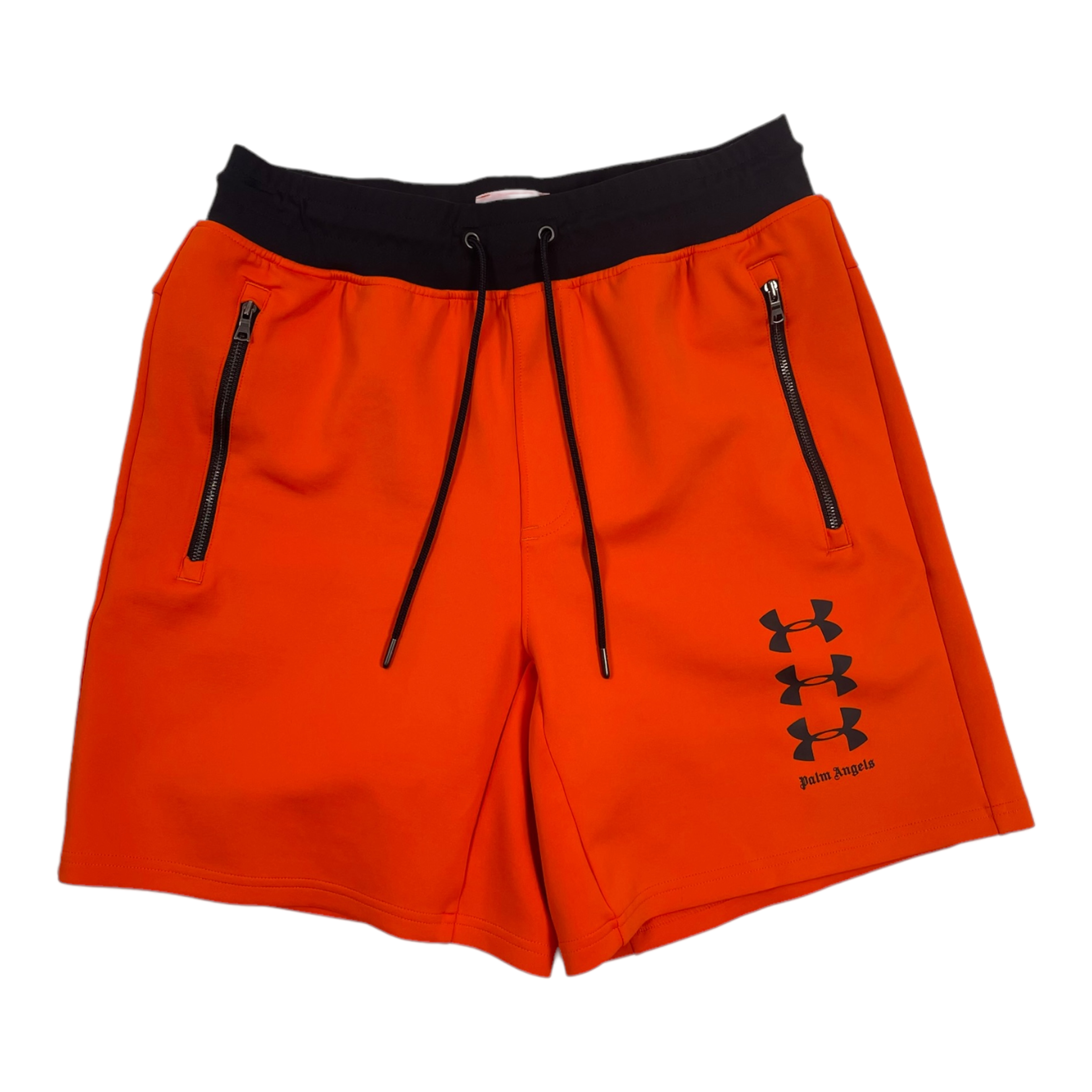 Palm Angels X Under Armour Track Shorts Orange Pre-Owned