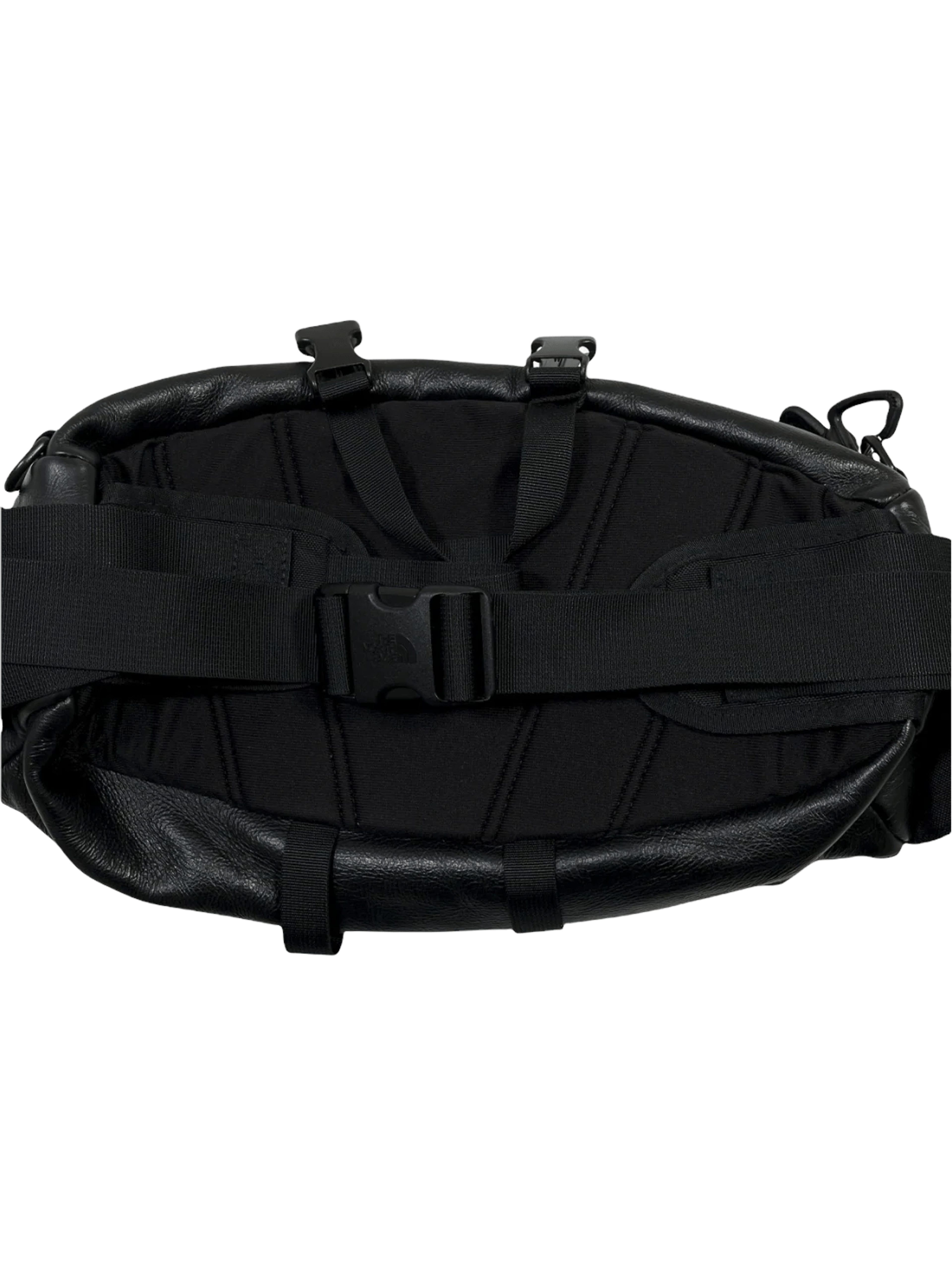 NTWRK - Supreme The North Face Leather Mountain Waist Bag Black 