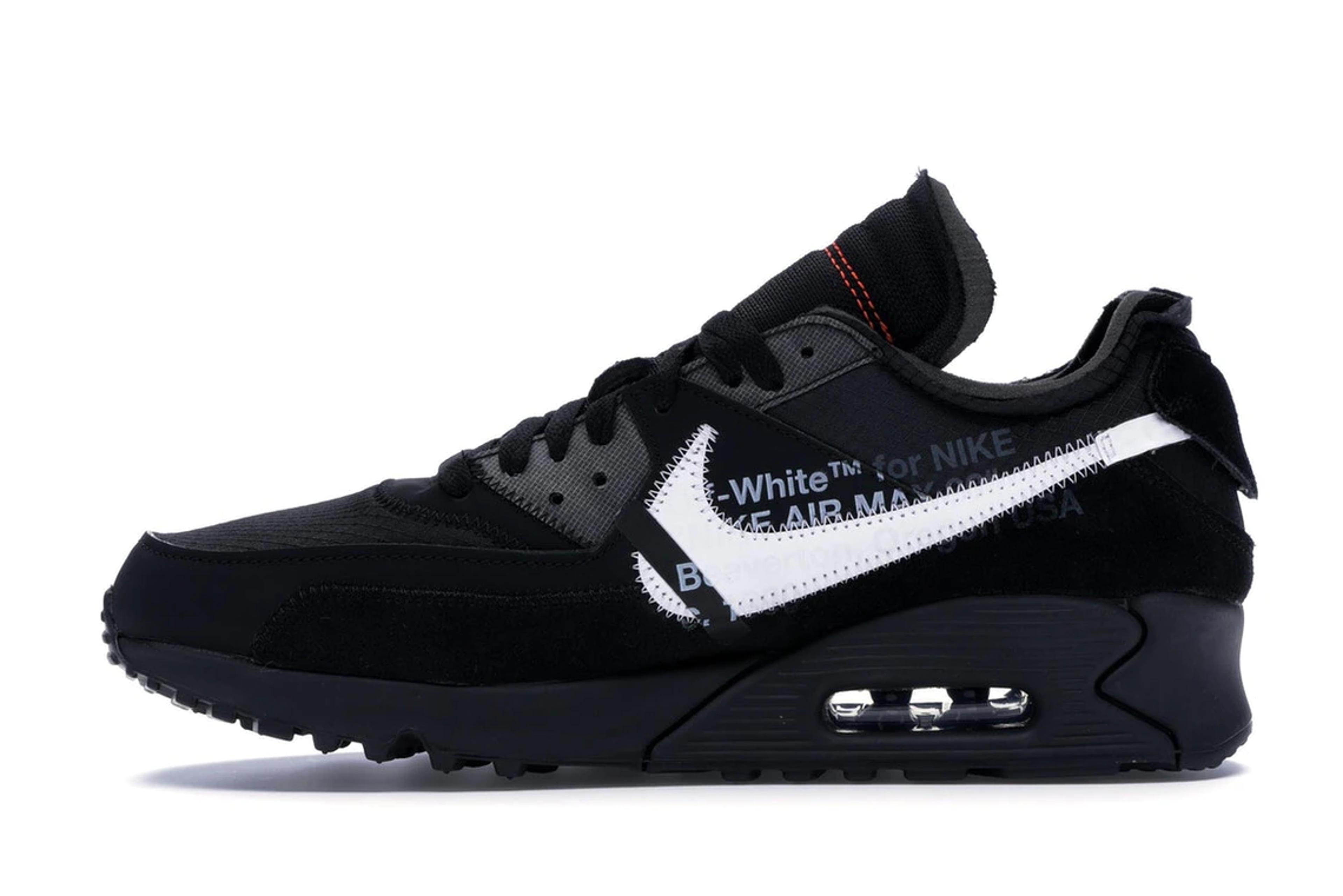 Alternate View 1 of Nike Air Max 90 OFF-WHITE Black