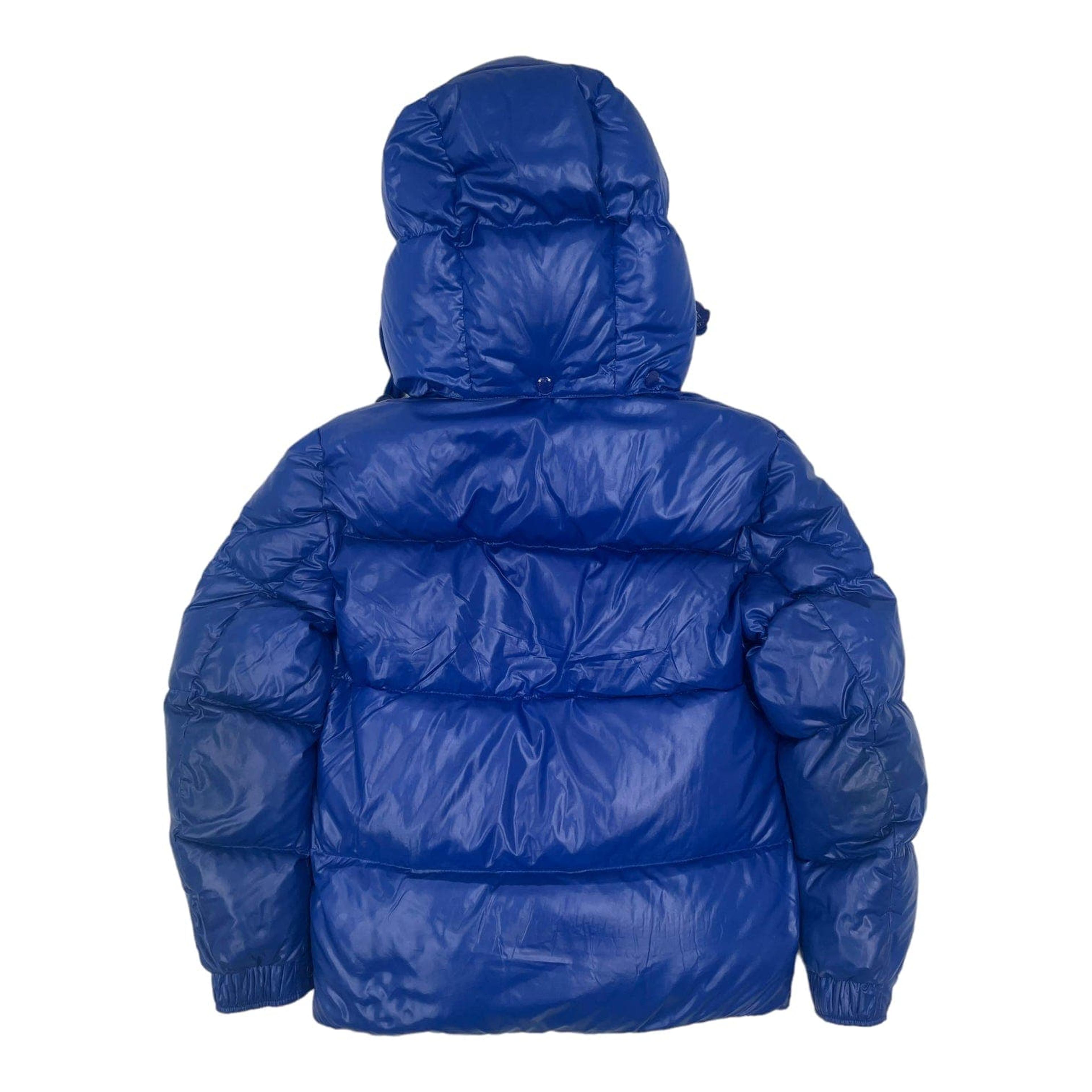 Alternate View 2 of Moncler Vignemale Short Down Jacket Blue Pre-Owned