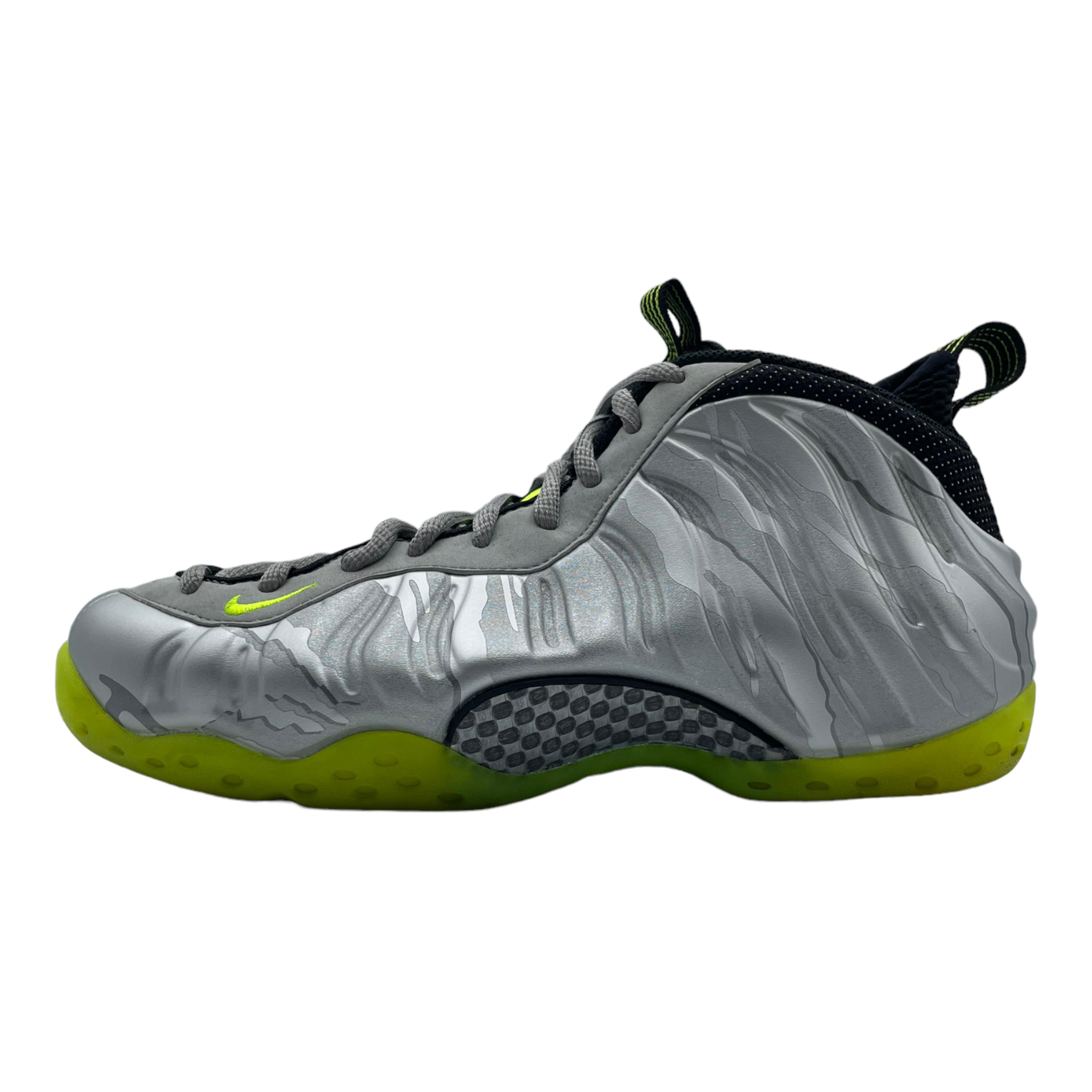 Alternate View 1 of Nike Air Foamposite One Silver Volt Camo Pre-Owned