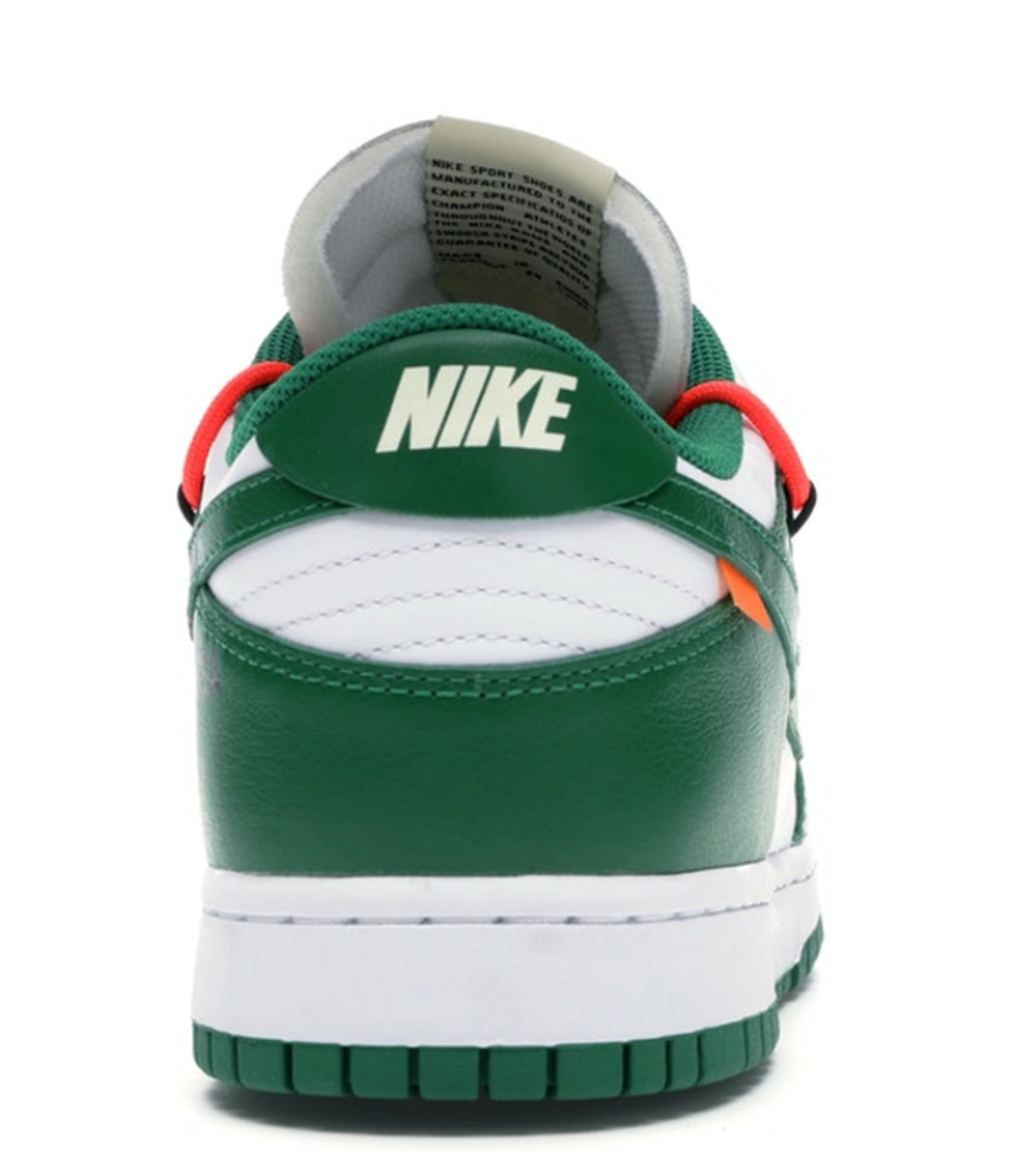 Alternate View 3 of Nike Dunk Low Off-White Pine Green