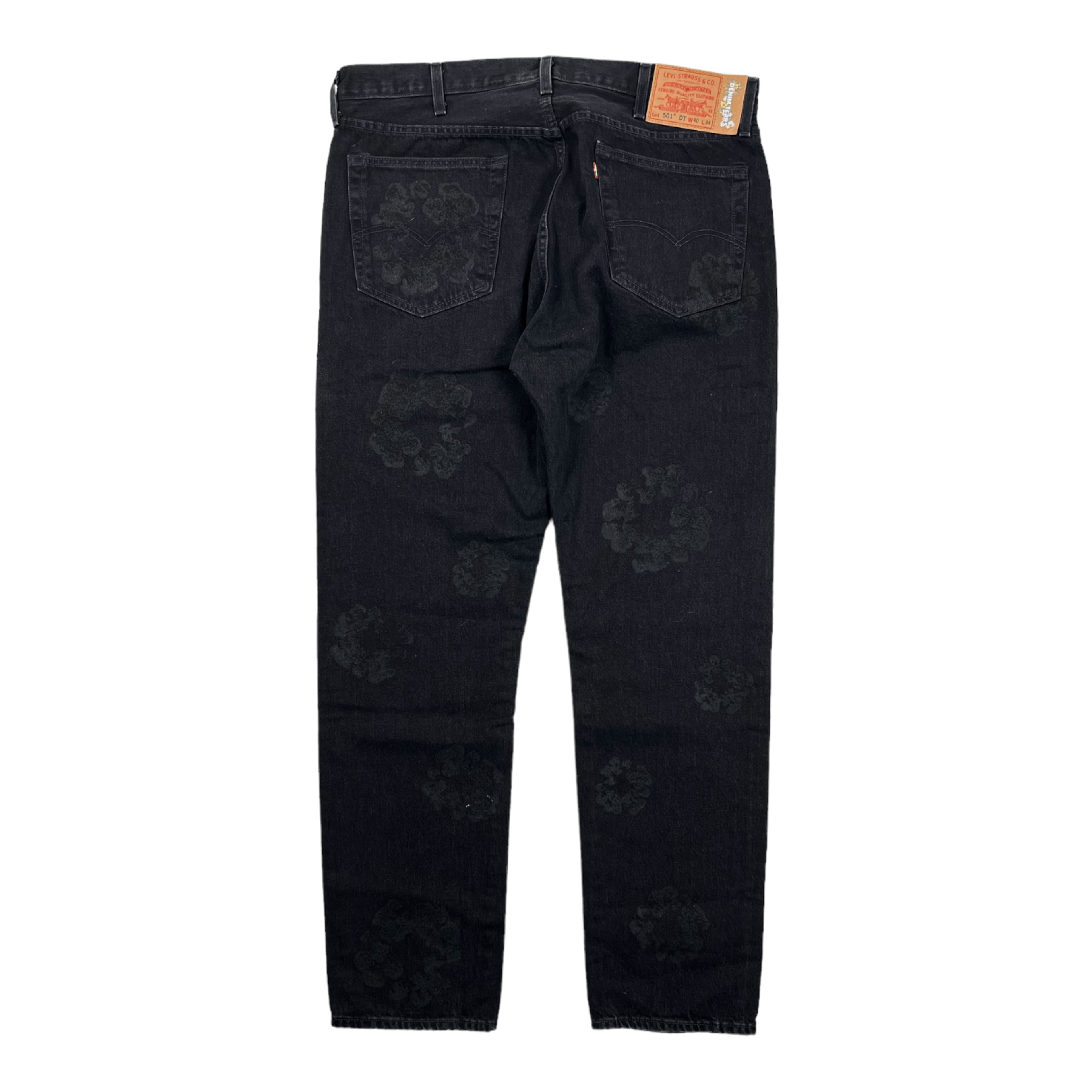 Alternate View 1 of Denim Tears x Levi's Cotton Wreath Jean Tonal Black