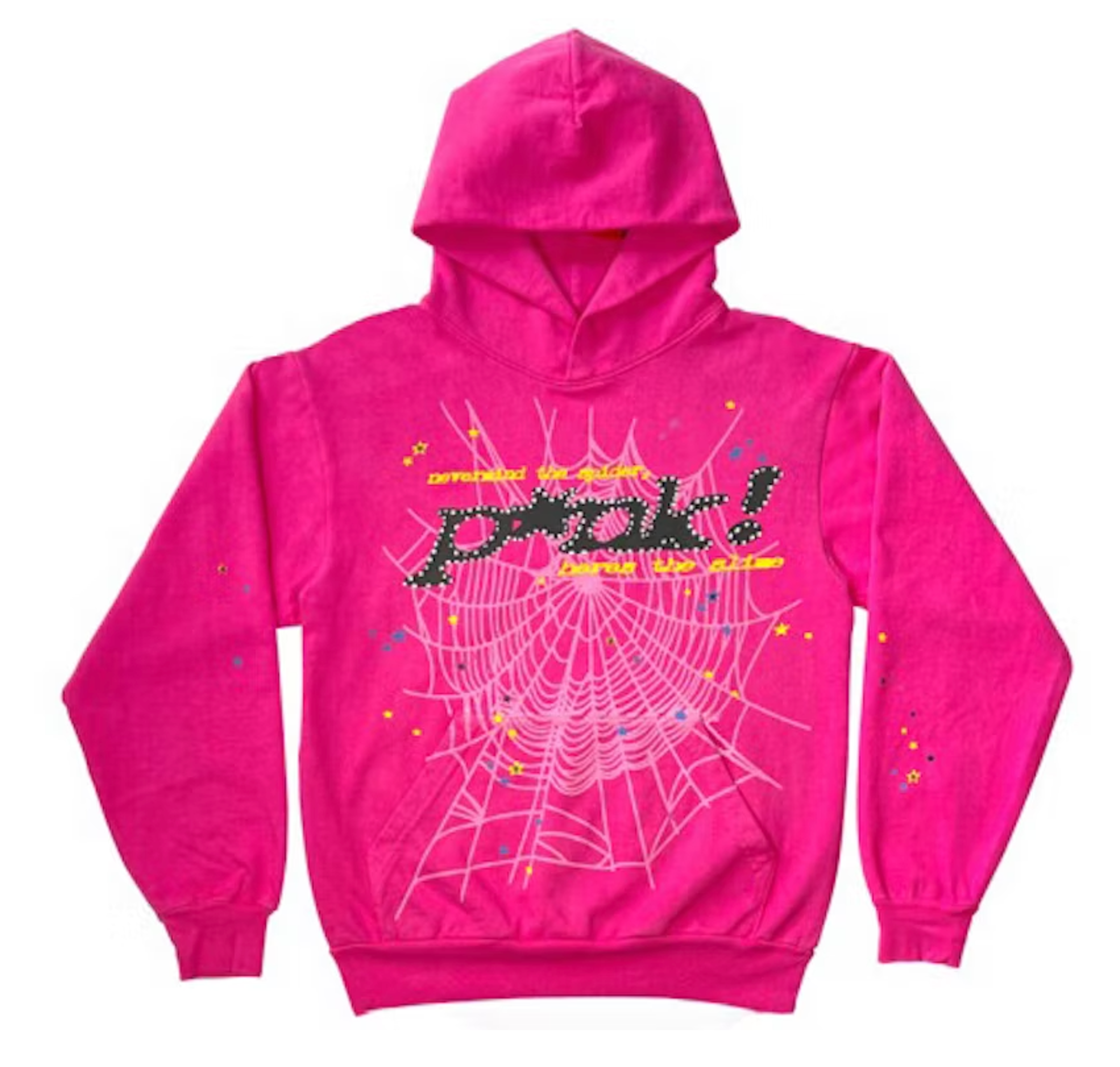 Spider Worldwide P*NK Hooded Sweatshirt Pink