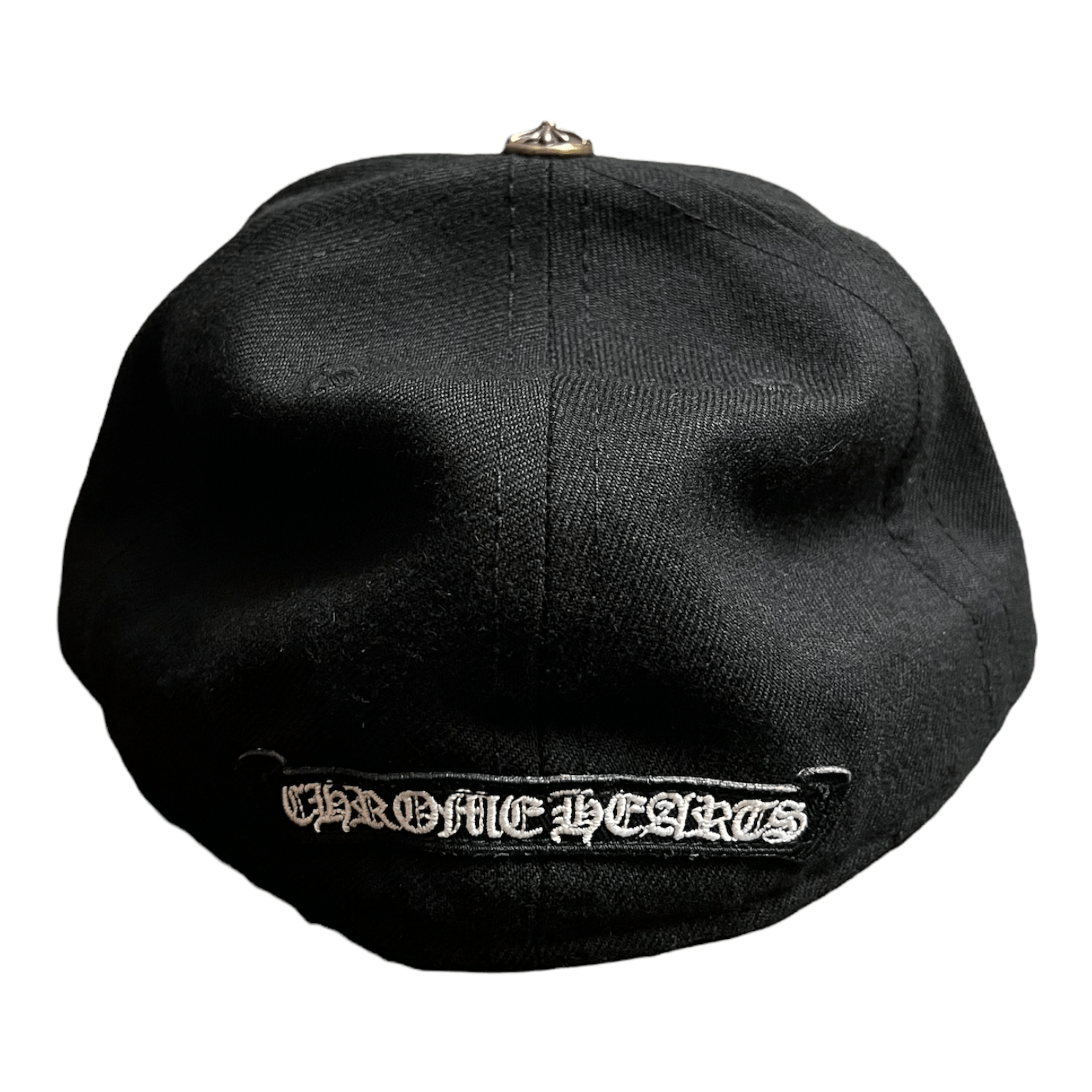 Alternate View 1 of Chrome Hearts Horseshoe Logo Fitted Baseball Cap Black Black