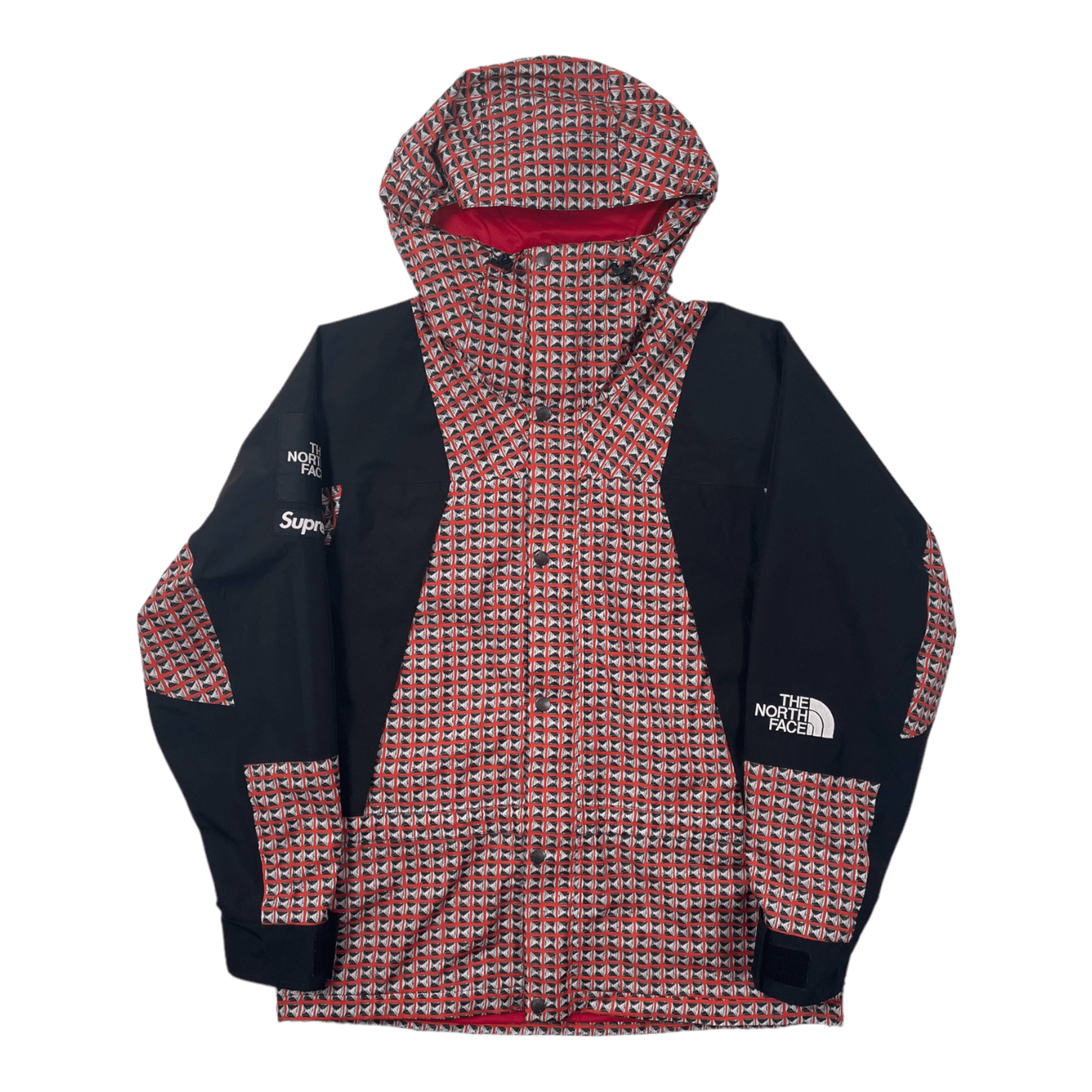 Supreme The North Face Studded Mountain Light Jacket Red Pre-Own