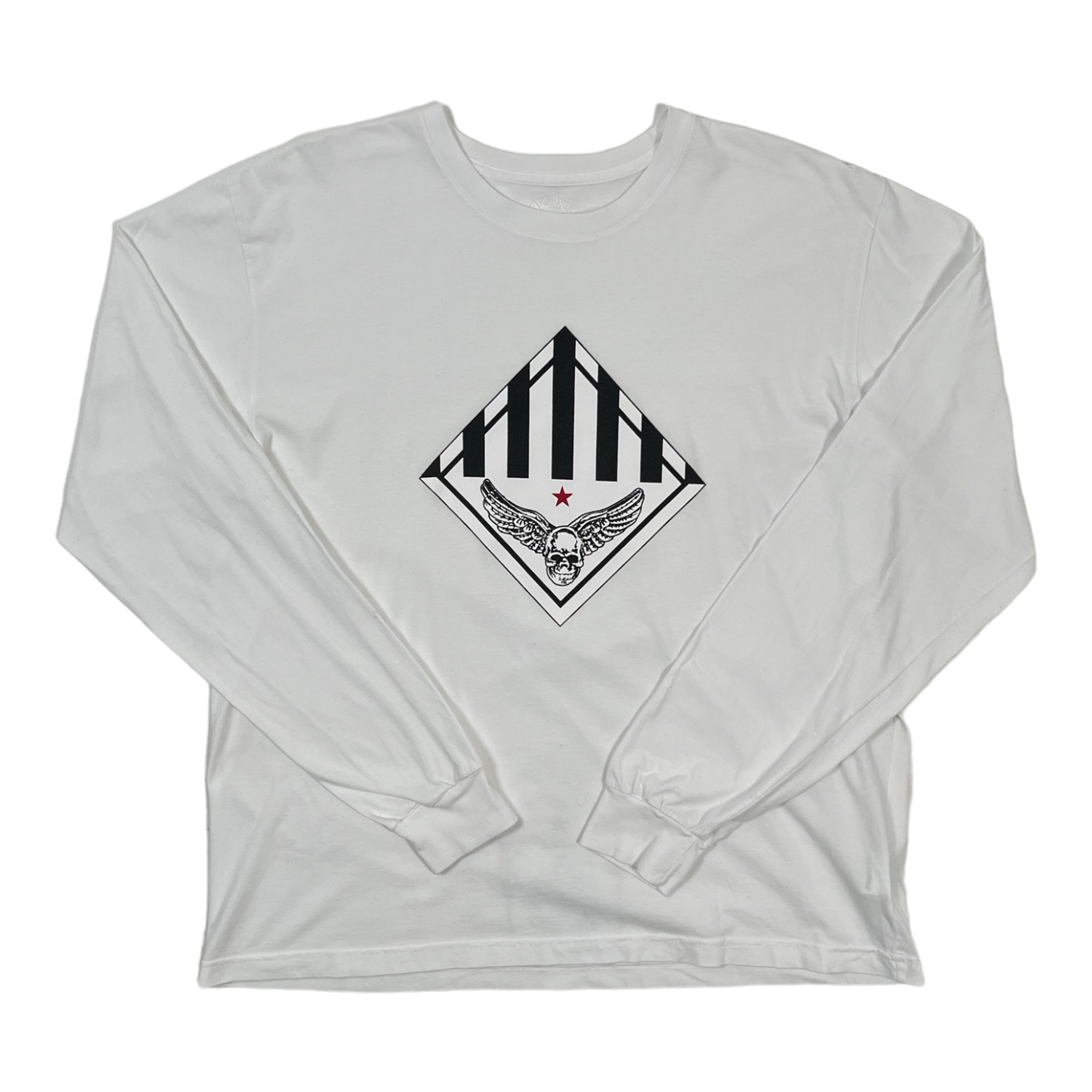 Chrome Hearts x Foti Shield Long Sleeve Tee Shirt White Pre-Owne