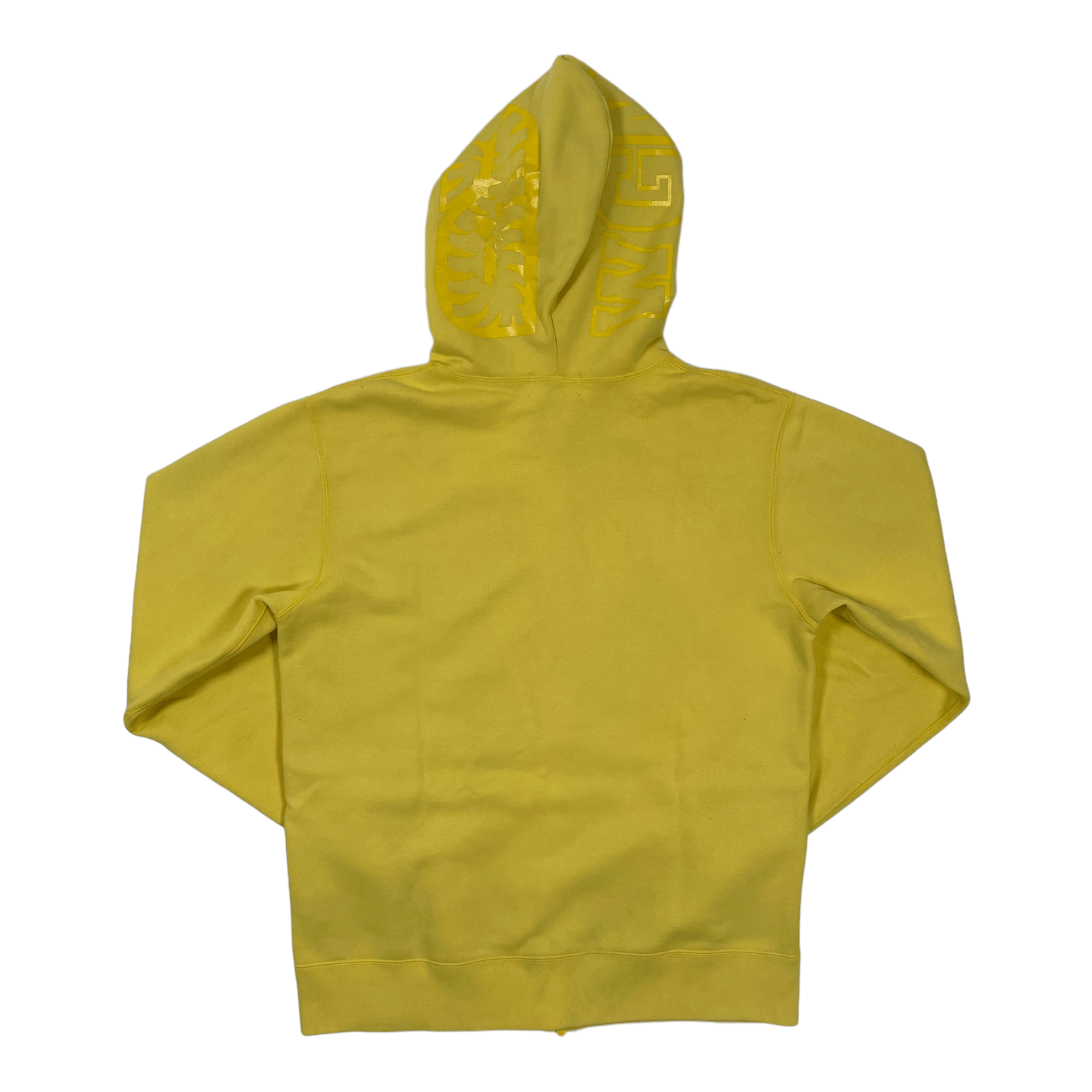 Alternate View 1 of Bape Shark Full Zip Hooded Sweatshirt Holographic Yellow Pre-Own