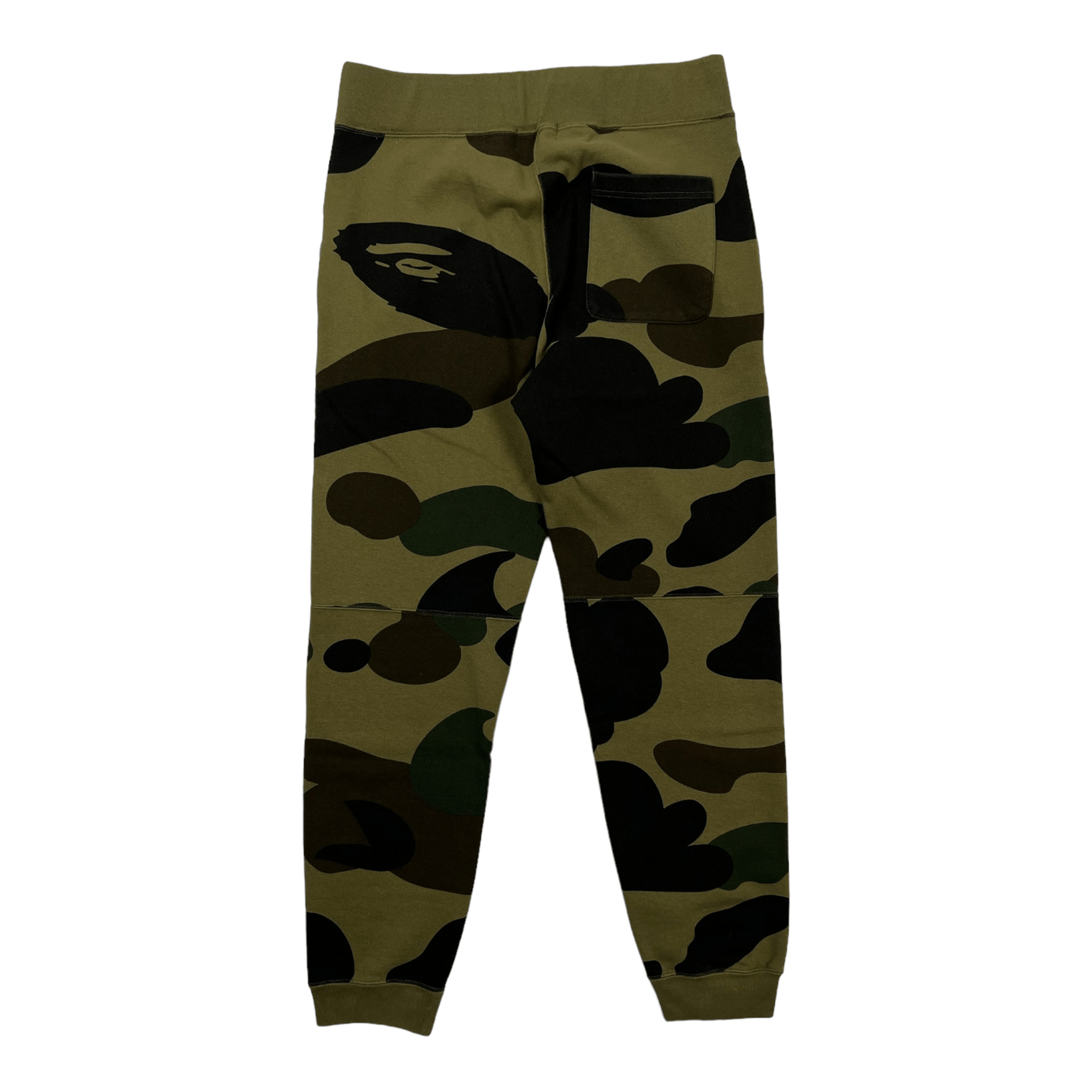 Alternate View 1 of Bape Big Came Sweatpants Green Pre-Owned