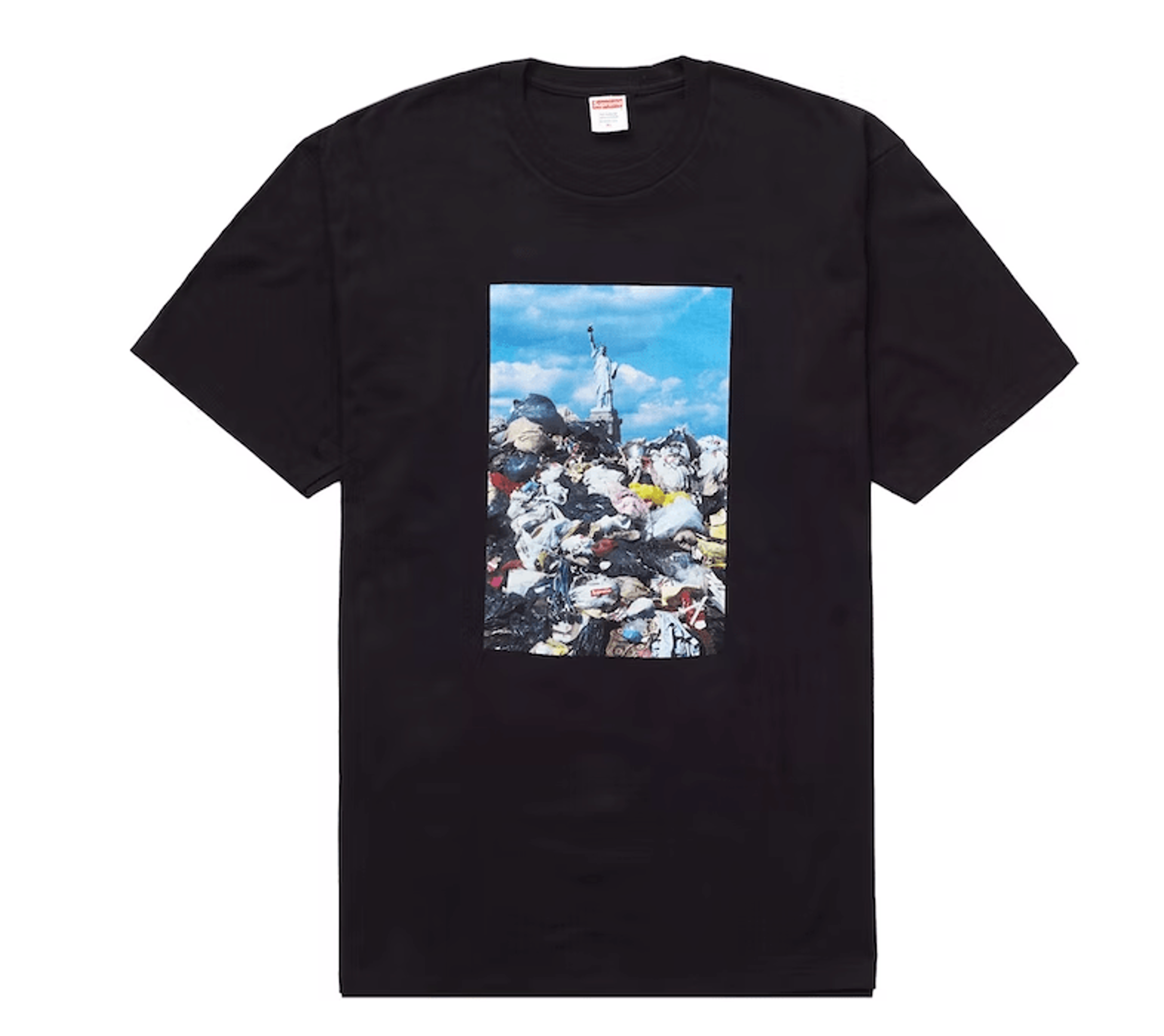 Supreme Trash Short Sleeve Tee Shirt Black