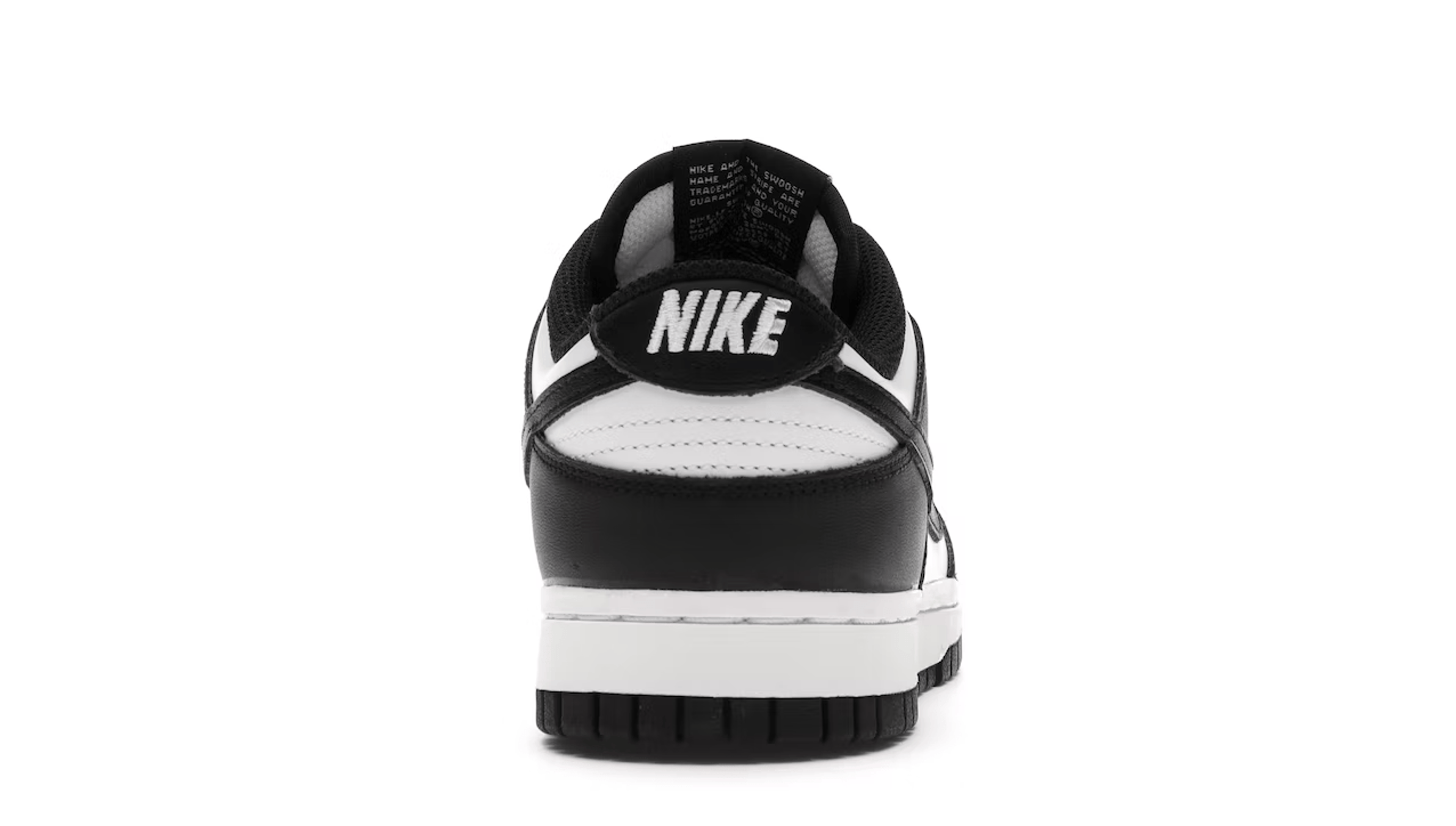 Alternate View 3 of Nike Dunk Low White Black (2021) (W)