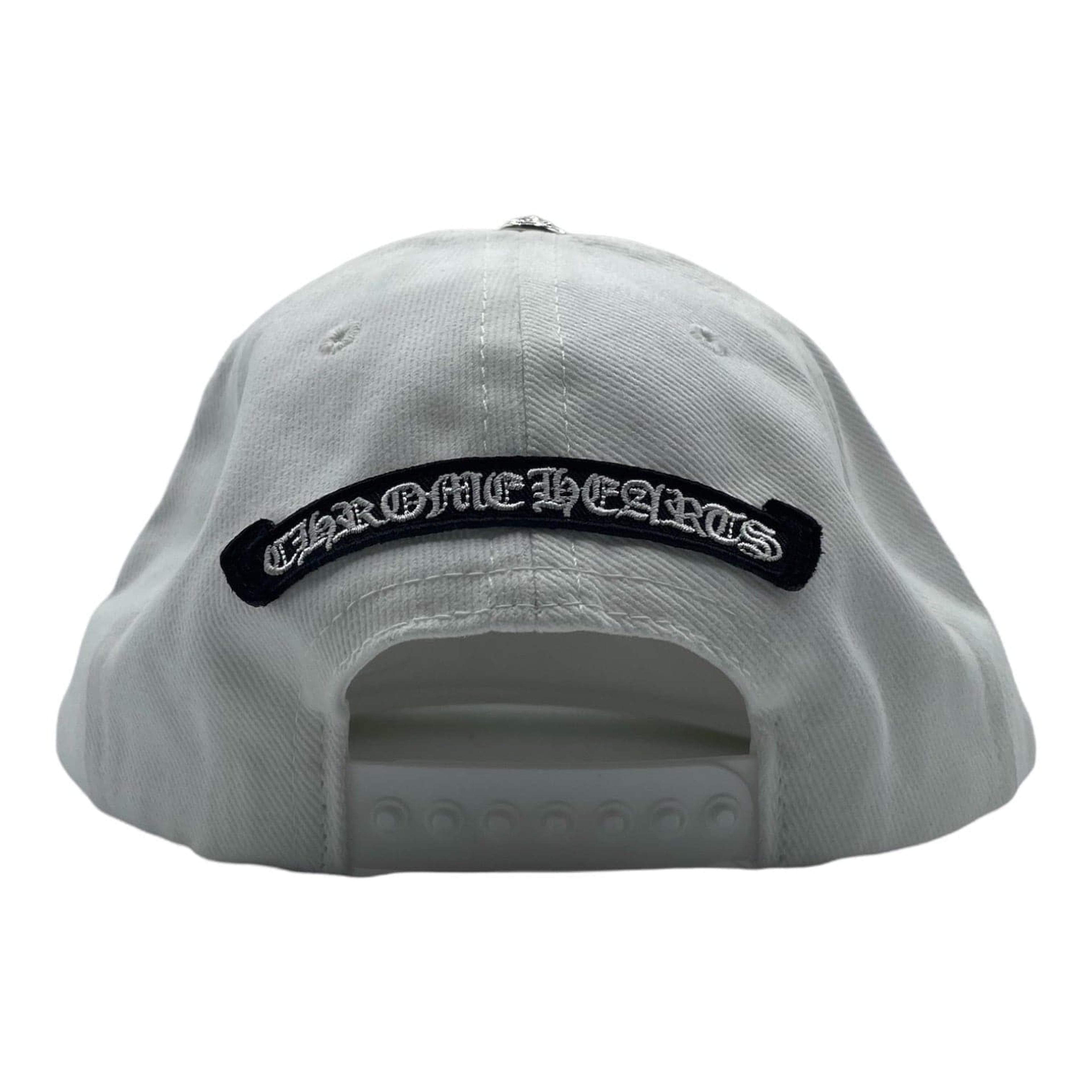 Alternate View 3 of Chrome Hearts Horseshoe Snapback Hat White