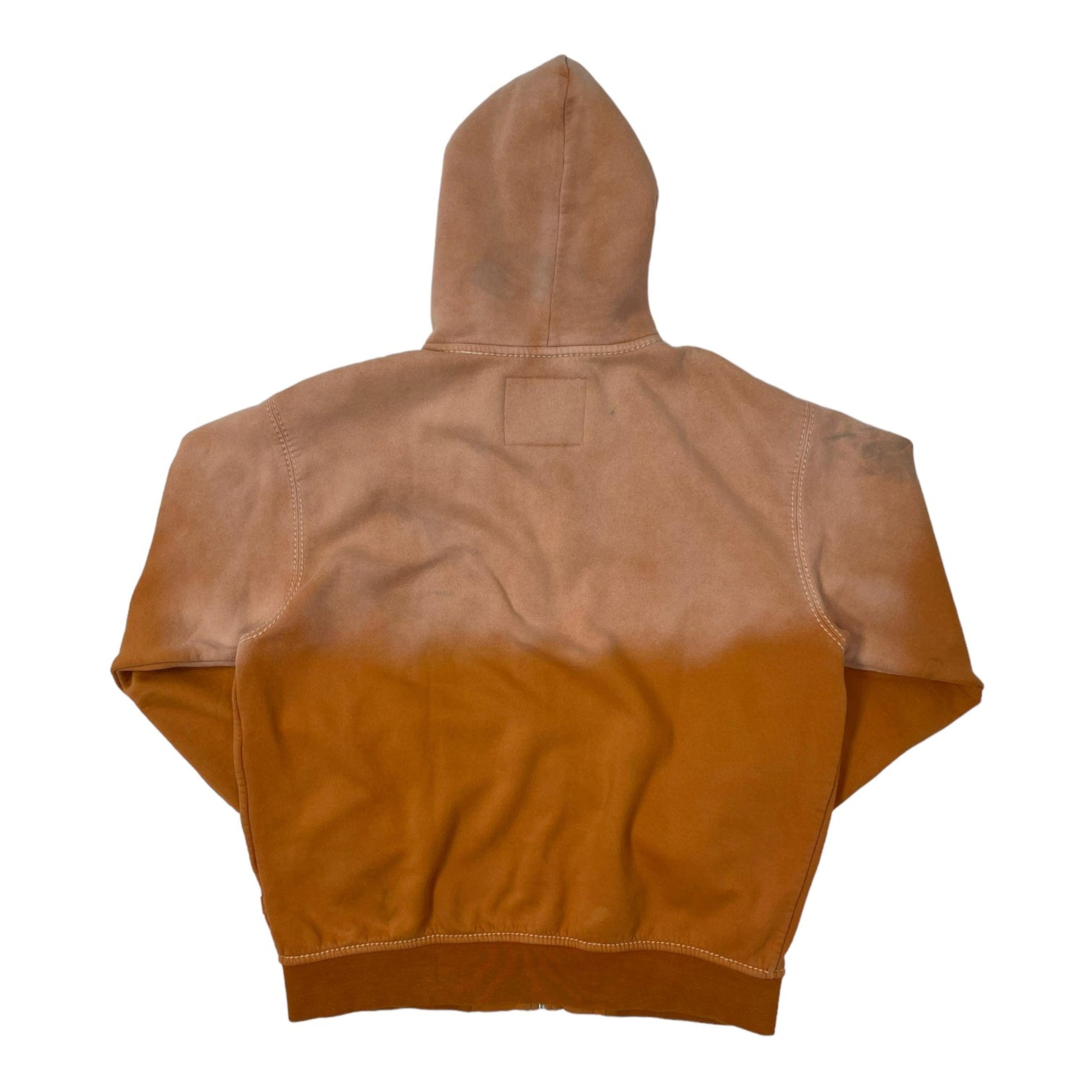 Alternate View 1 of Supreme True Religion Zip Up Hooded Sweatshirt Dusty Orange Pre-
