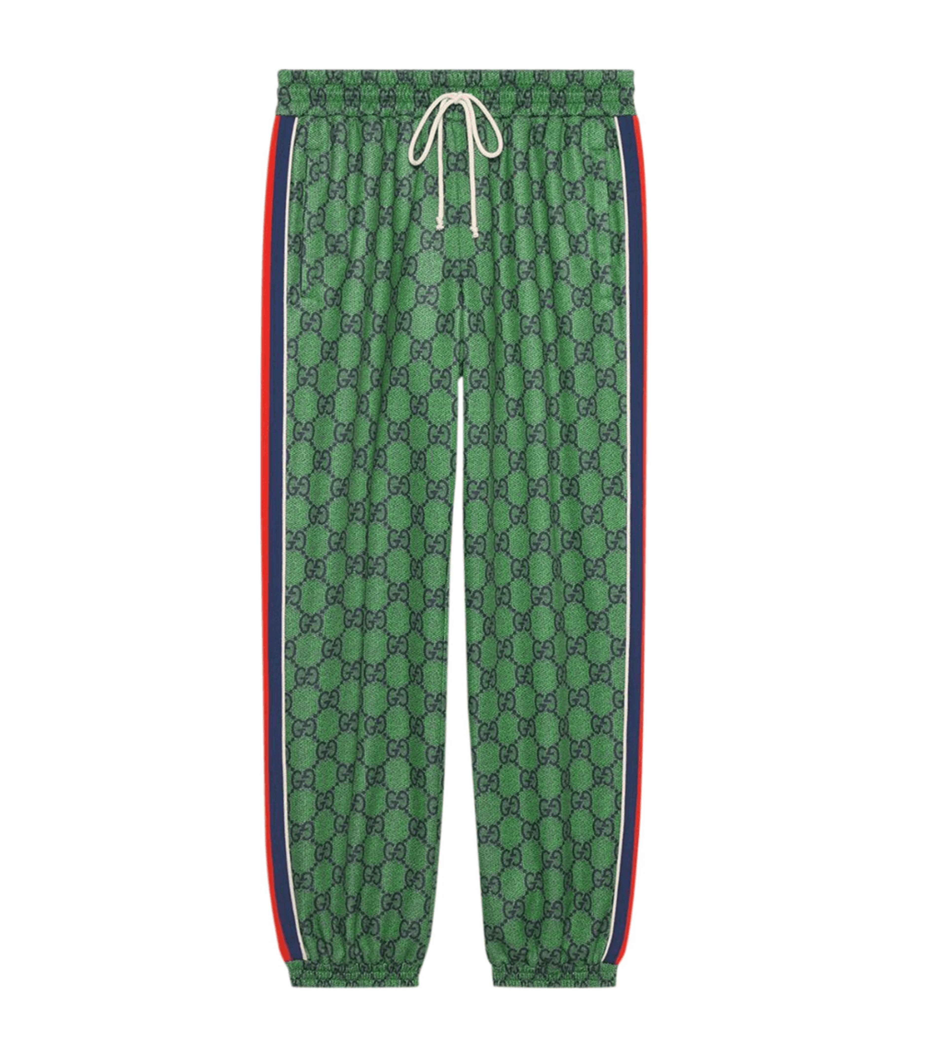 Gucci Yard Technical Sweatpants Green