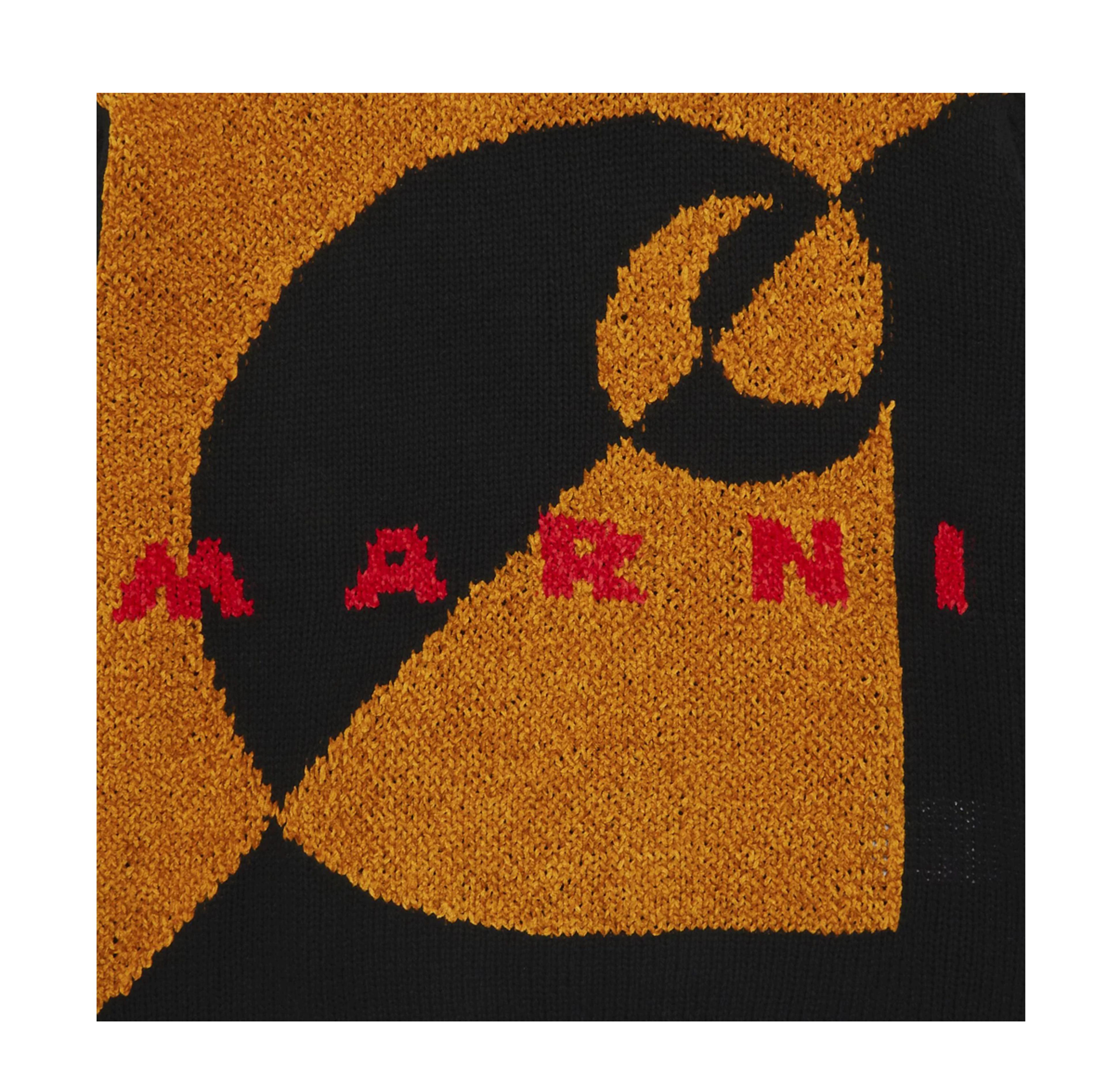 Alternate View 2 of Marni x Carhartt WIP Logo Crewneck Sweater Black