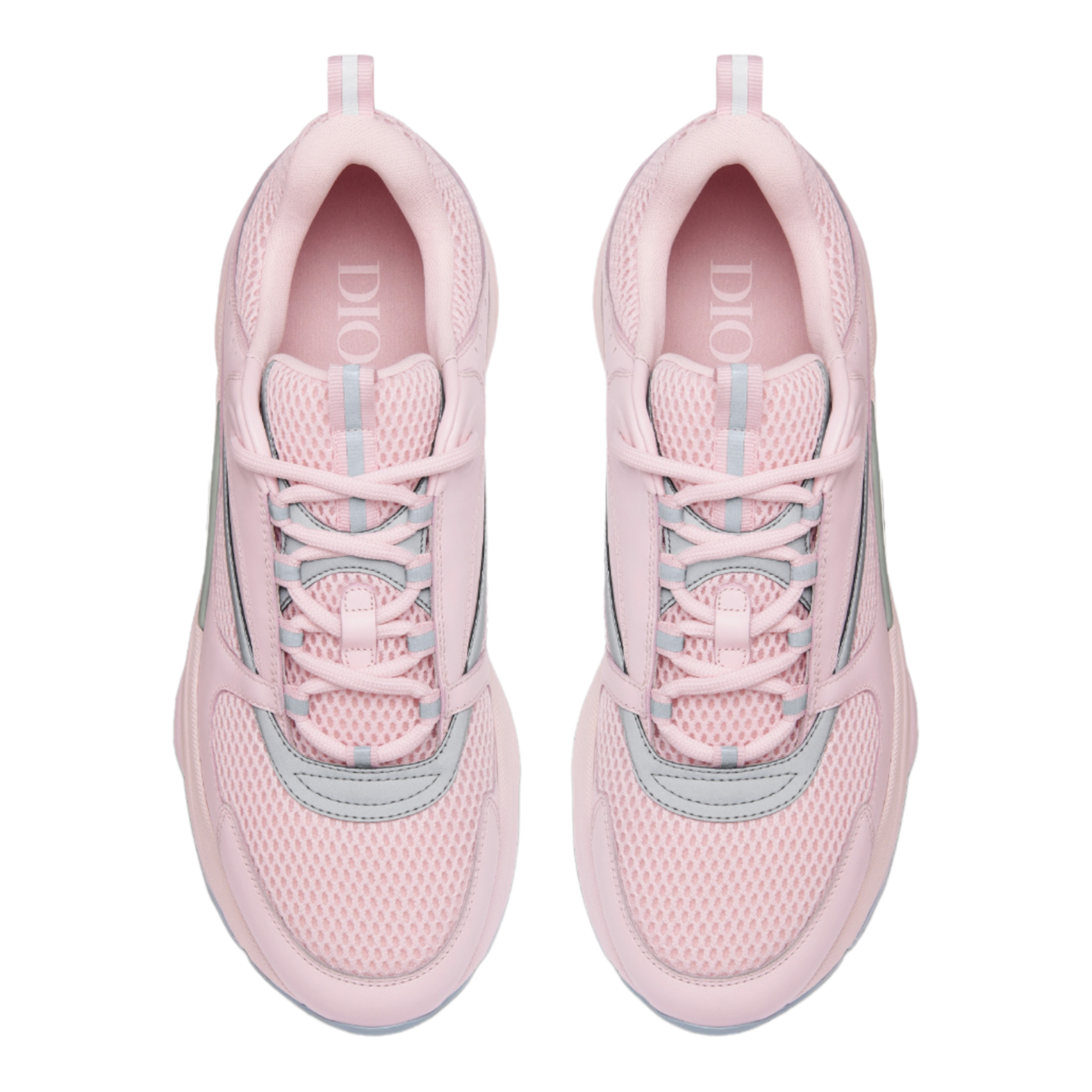 Alternate View 3 of Dior B22 Trainer Pink Silver