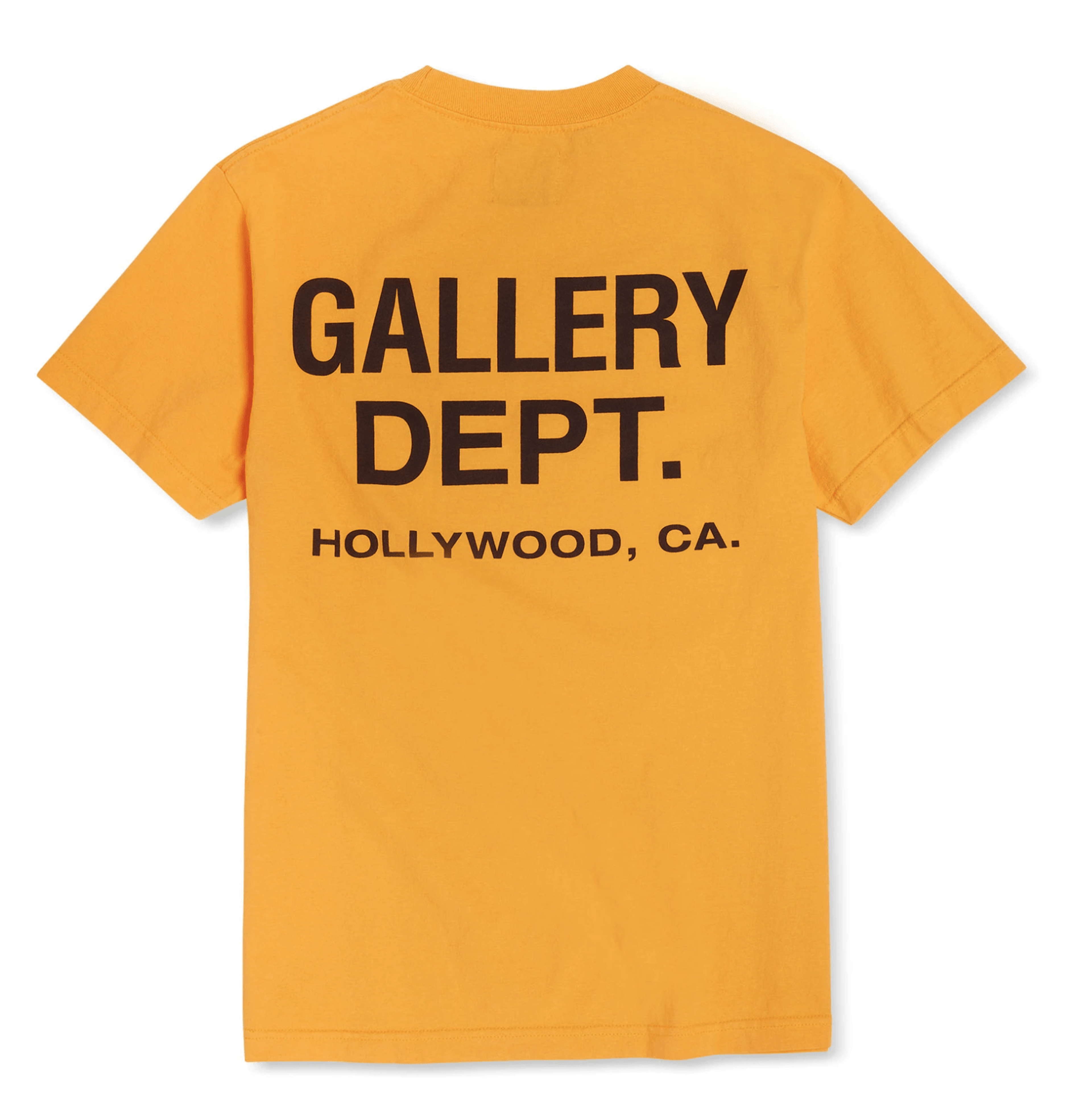 Gallery Department Souvenir Short Sleeve Tee Shirt Yellow