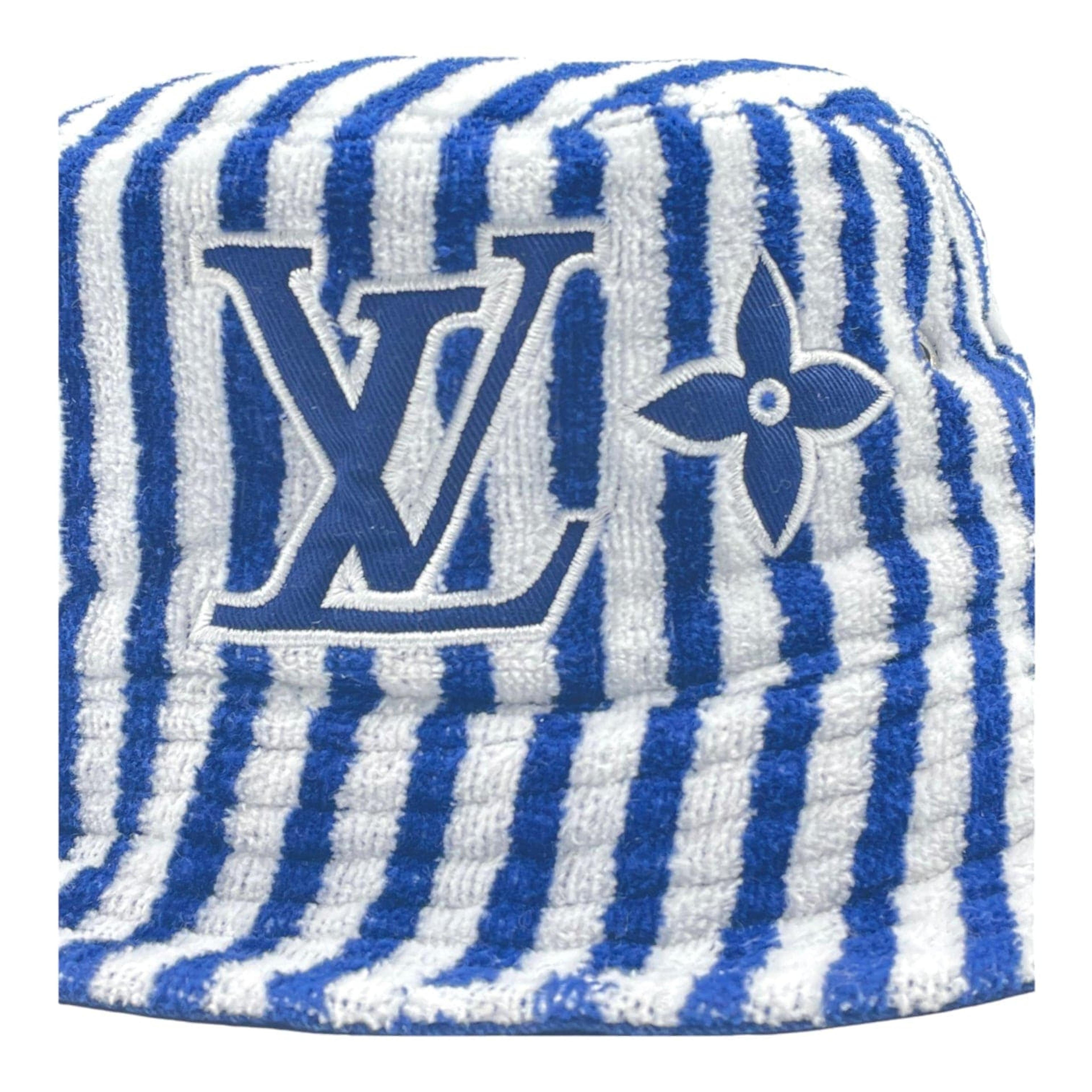 Alternate View 2 of Louis Vuitton LV Graphical Bucket Hat Blue Pre-Owned
