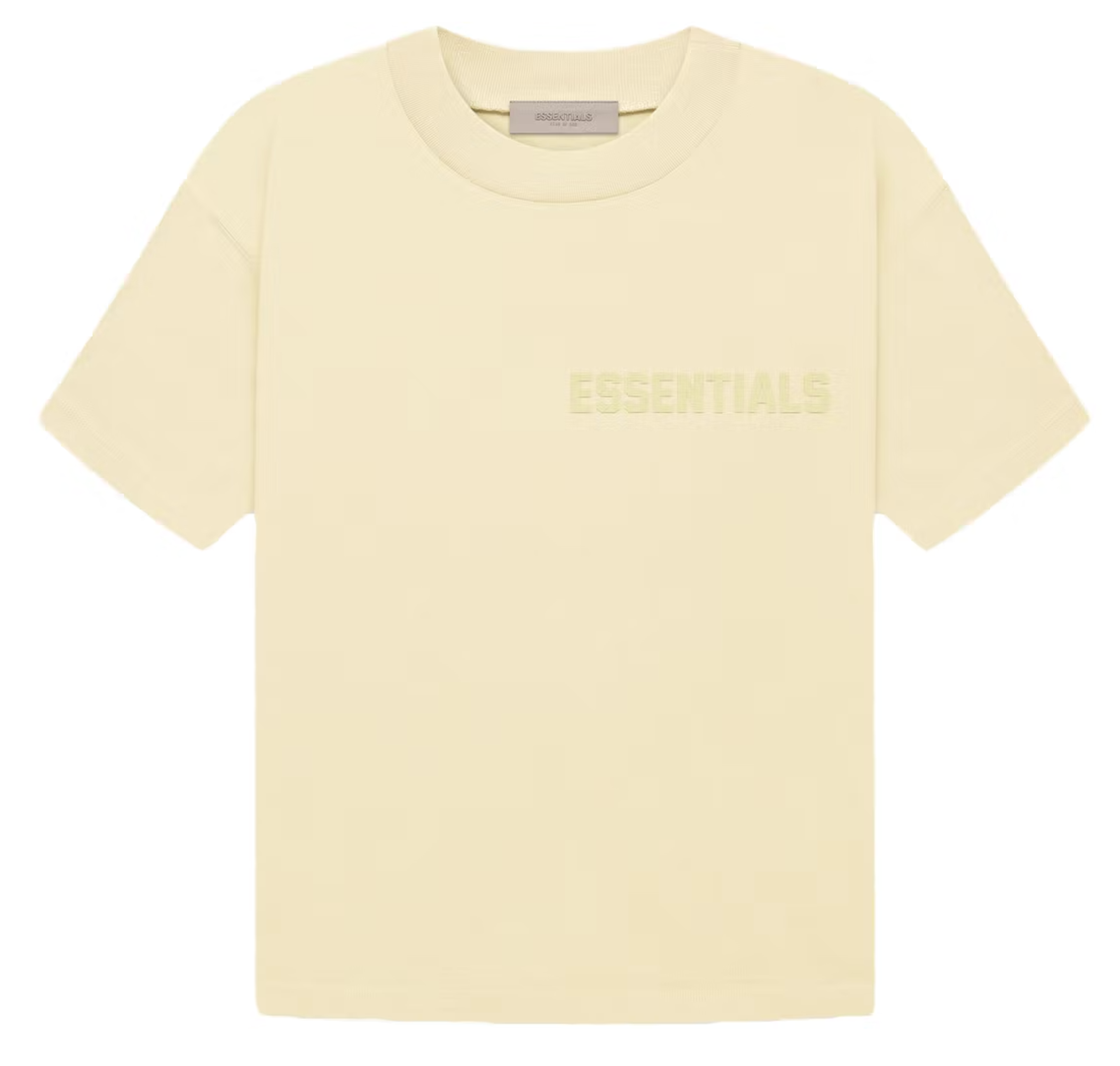 Fear of God Essentials Short Sleeve Tee Shirt Canary