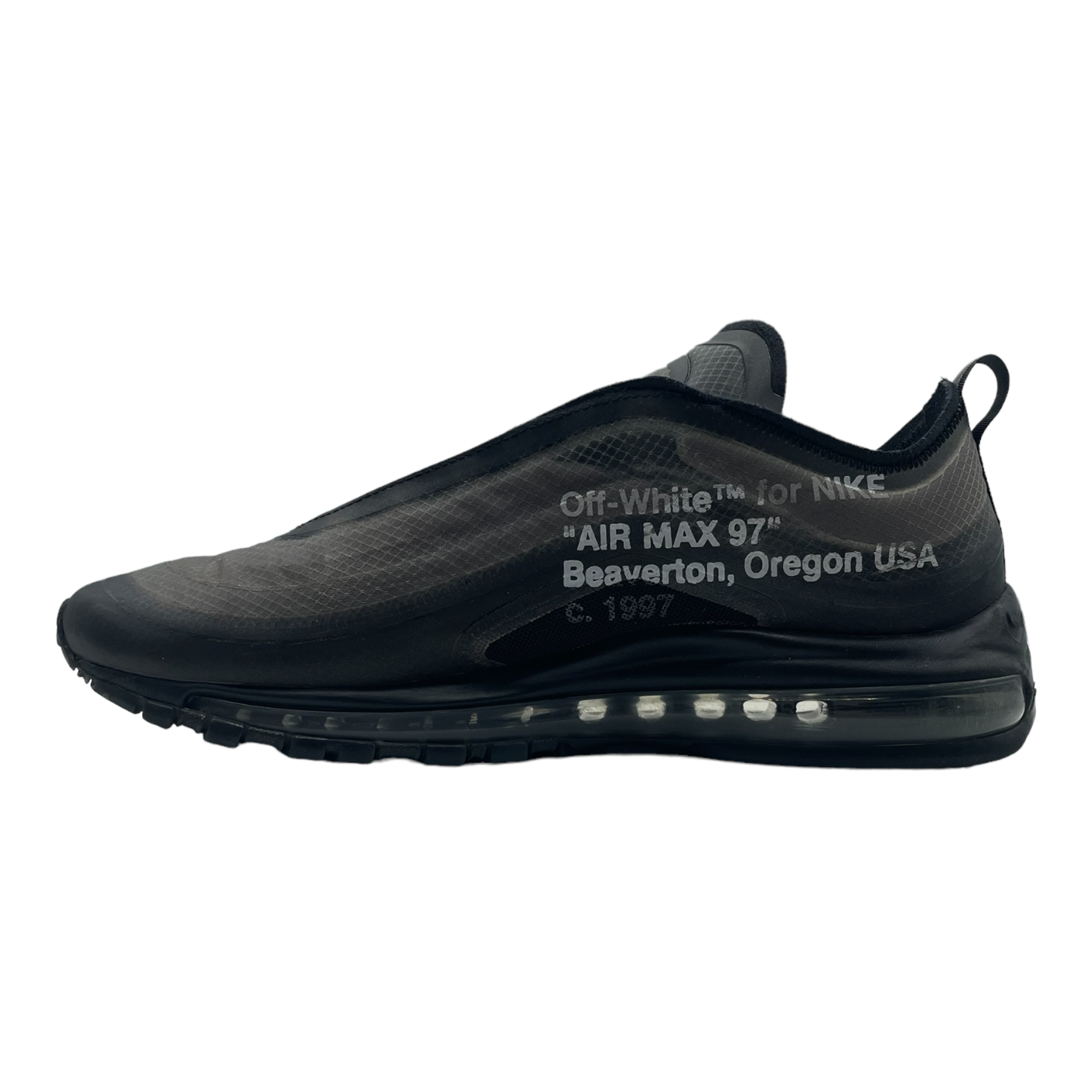 Alternate View 2 of Nike Air Max 97 Off-White Black Pre-Owned