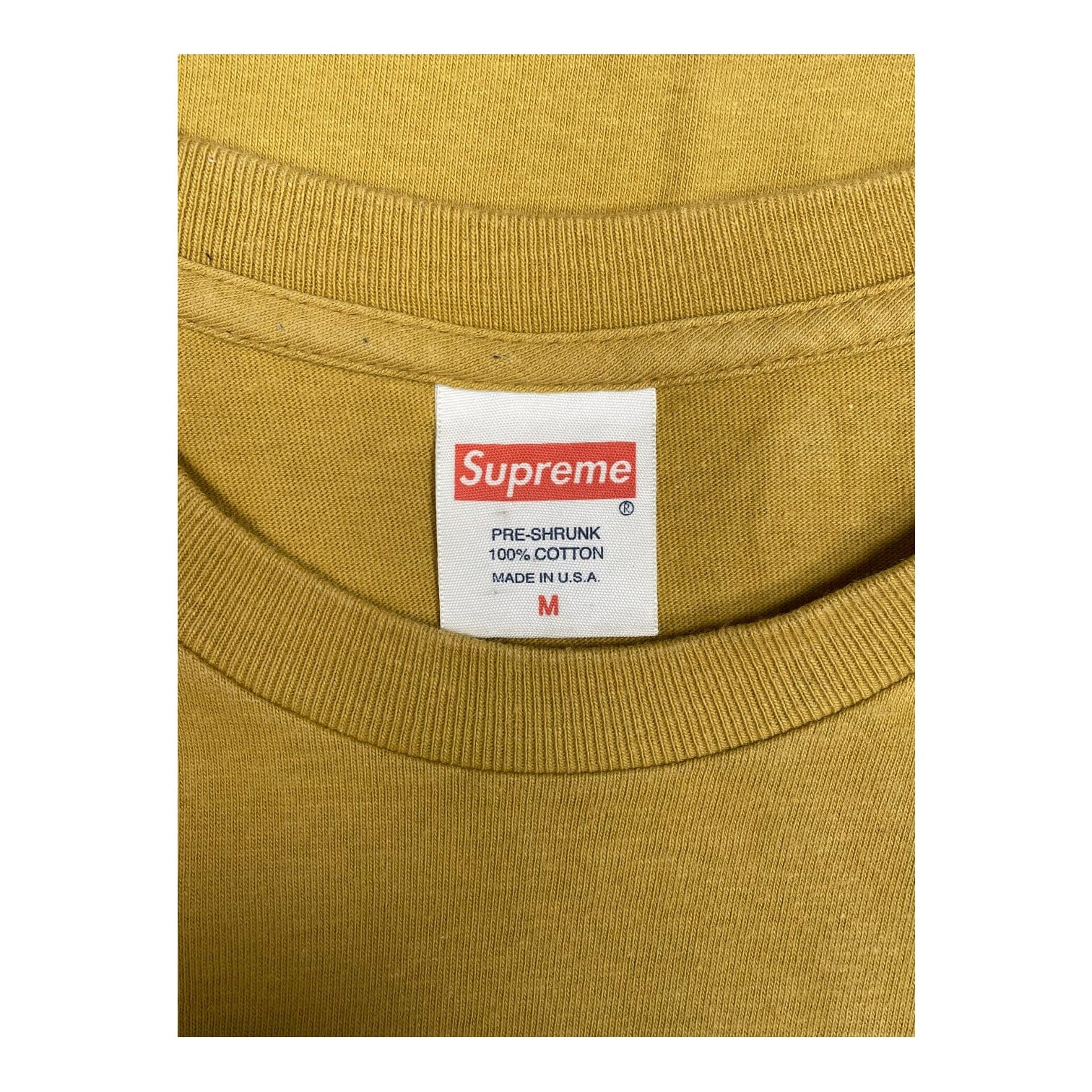 Alternate View 2 of Supreme Morrissey Short Sleeve Tee Shirt Gold Pre-Owned