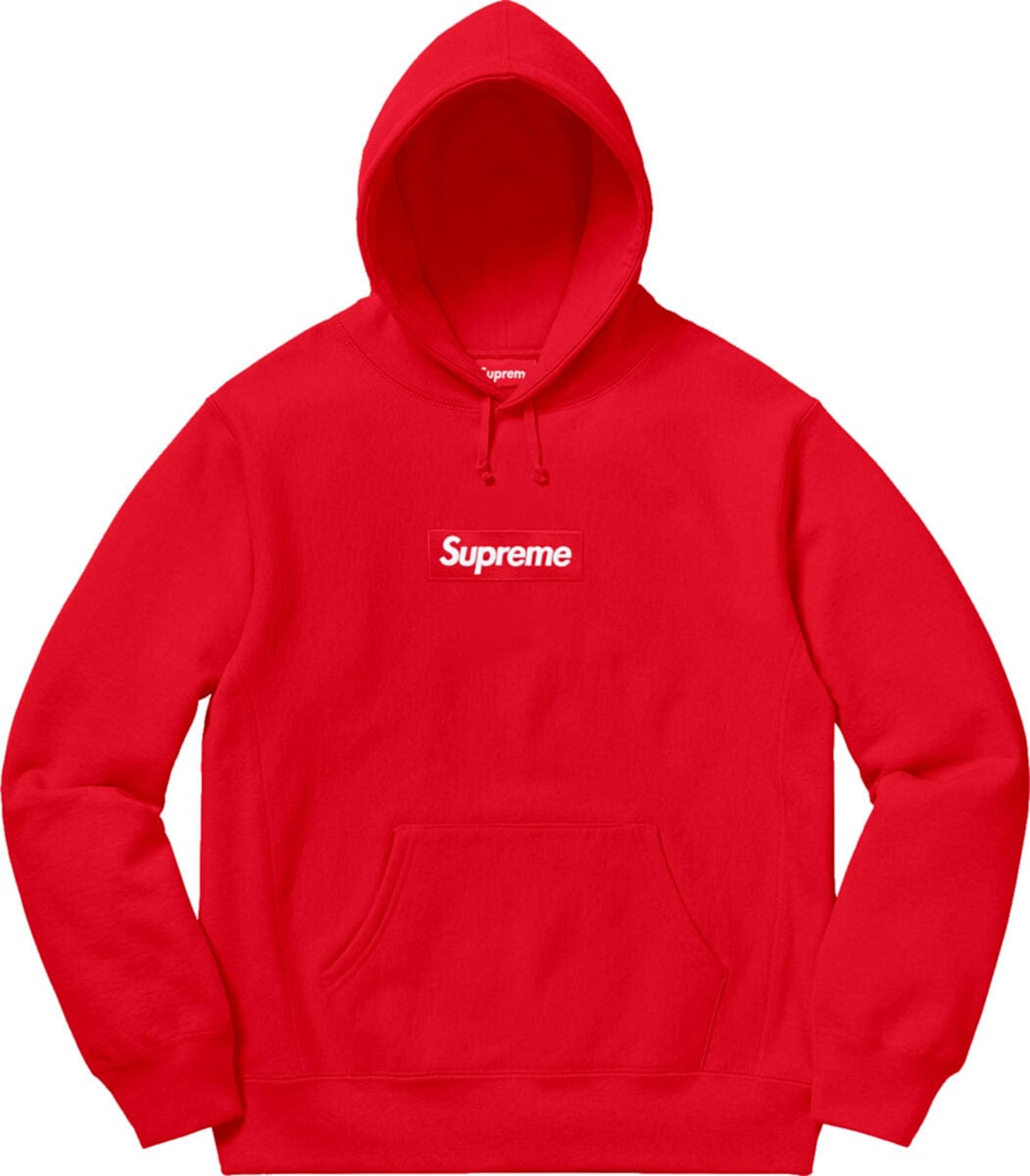 Supreme Box Logo Hooded Sweatshirt Red (FW16)