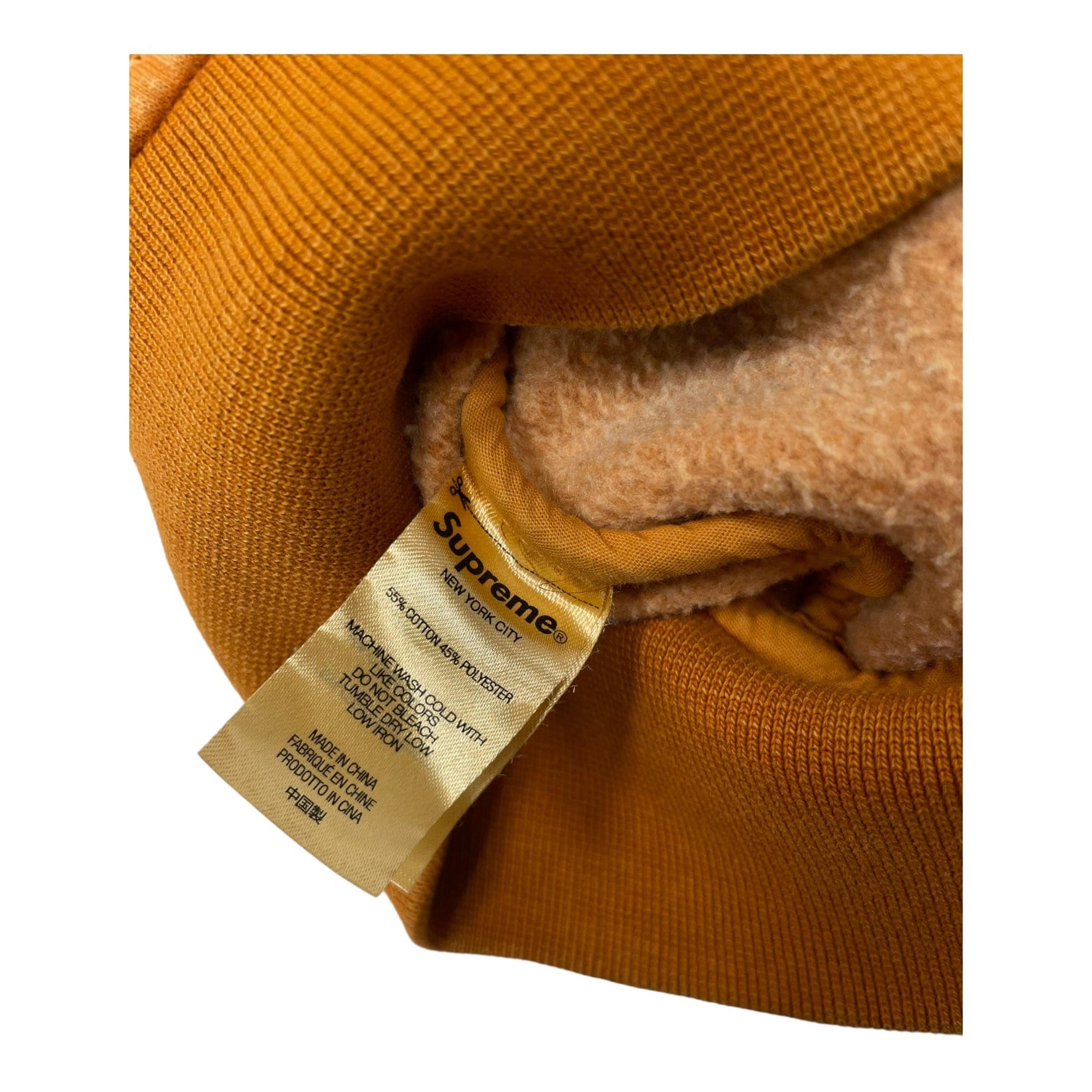 Alternate View 3 of Supreme True Religion Zip Up Hooded Sweatshirt Dusty Orange Pre-