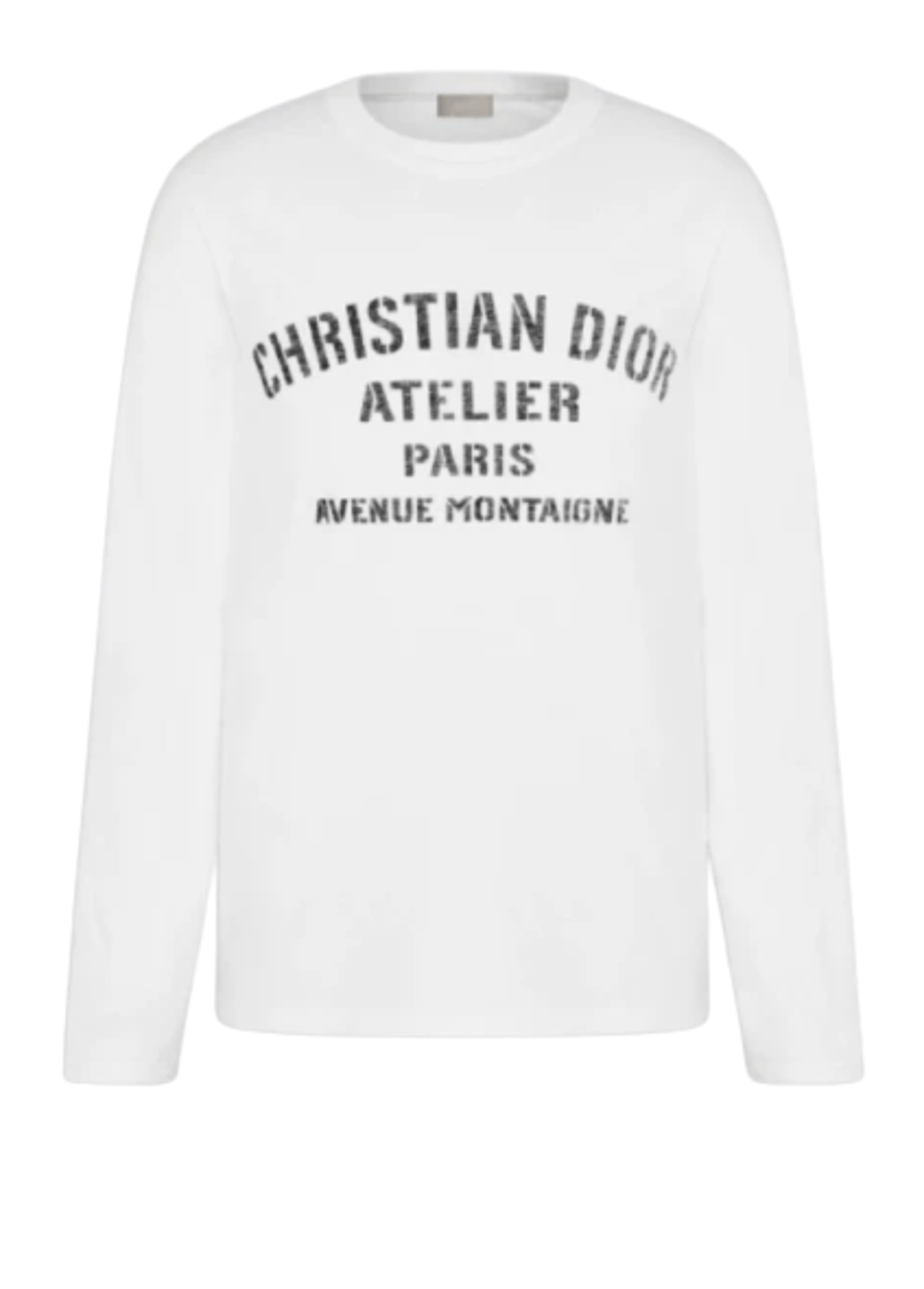 Dior Atelier Long Sleeve Tee Shirt White