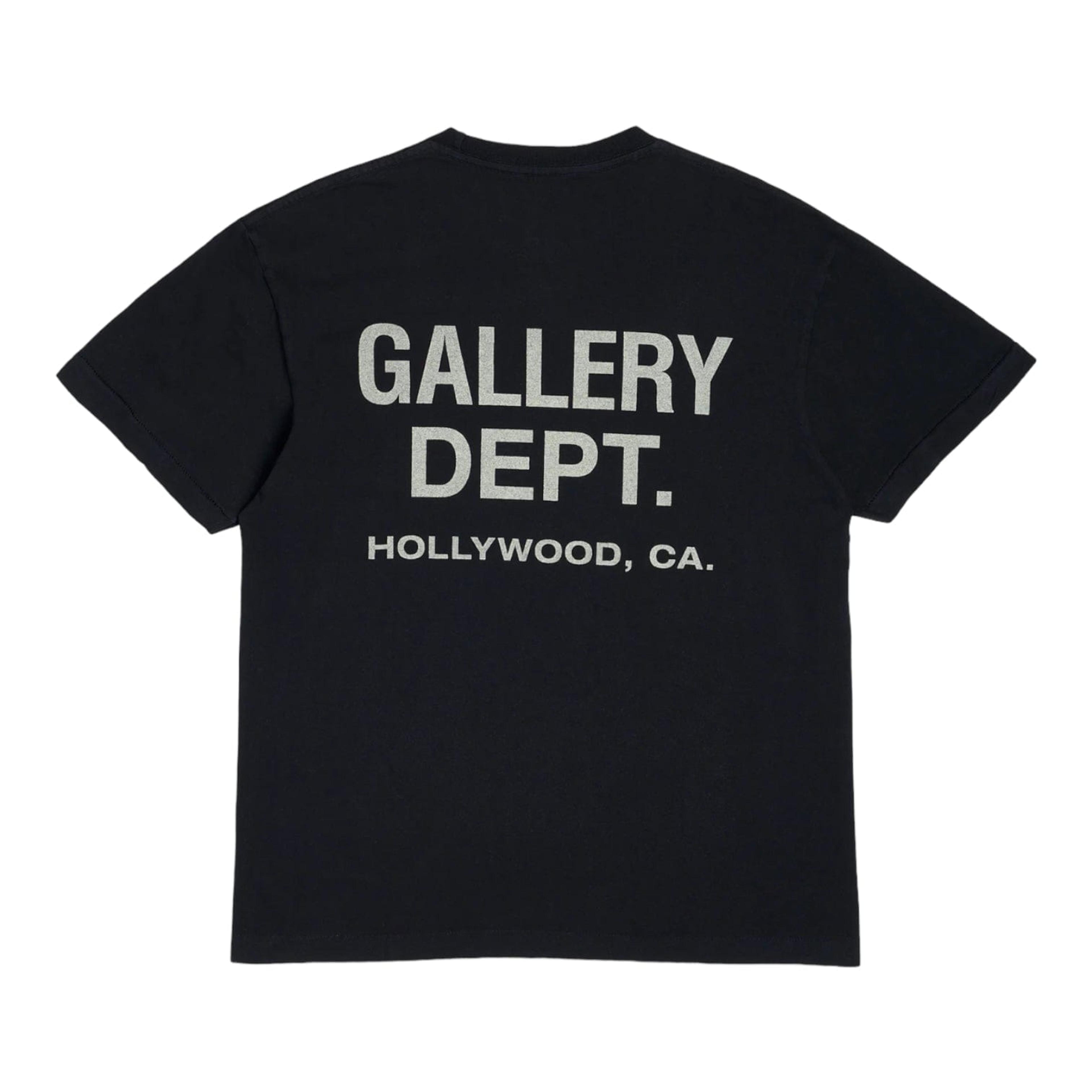 Gallery Department Souvenir Short Sleeve Tee Shirt Black