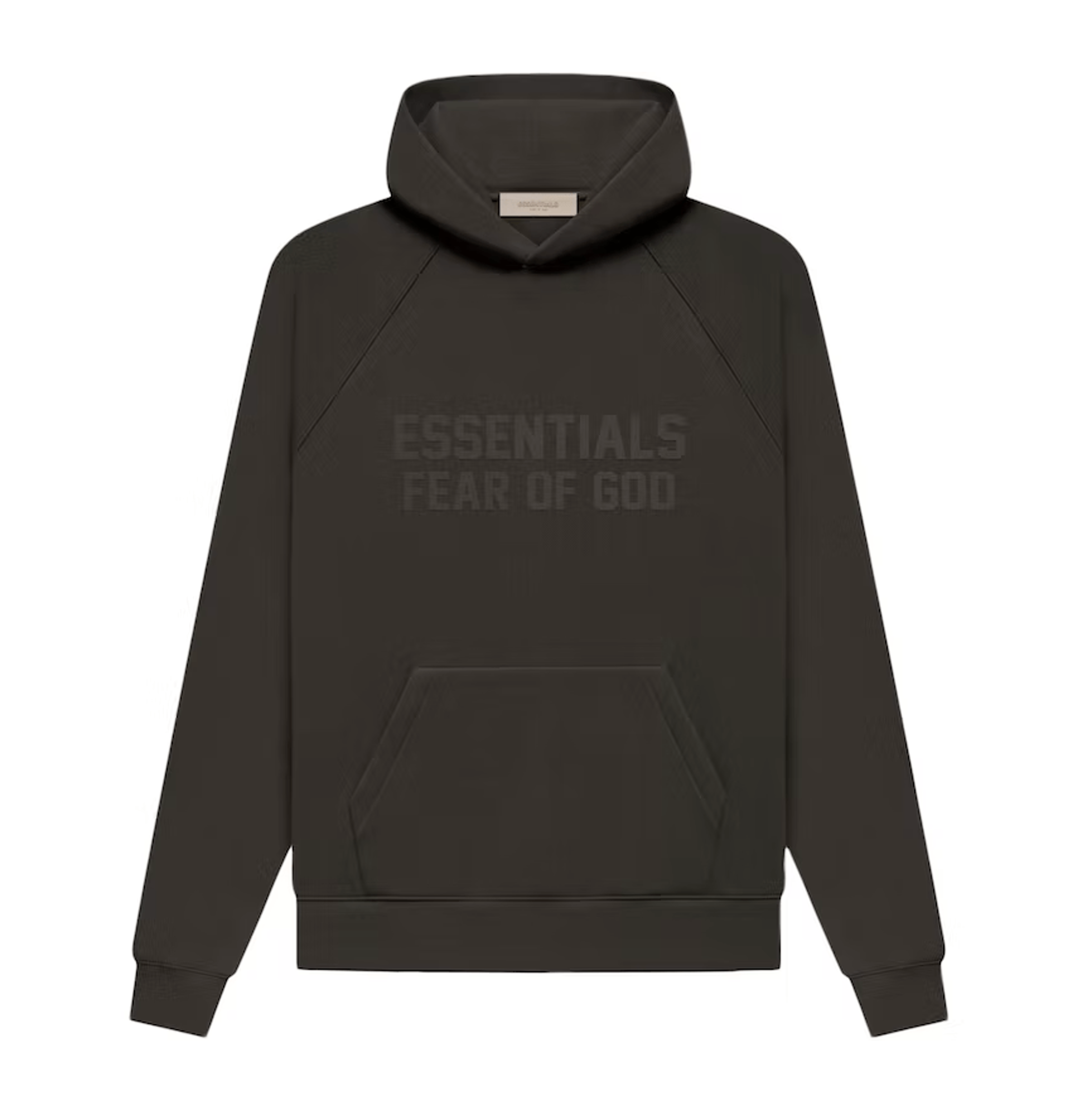 Fear of God Essentials Hooded Sweatshirt Off Black