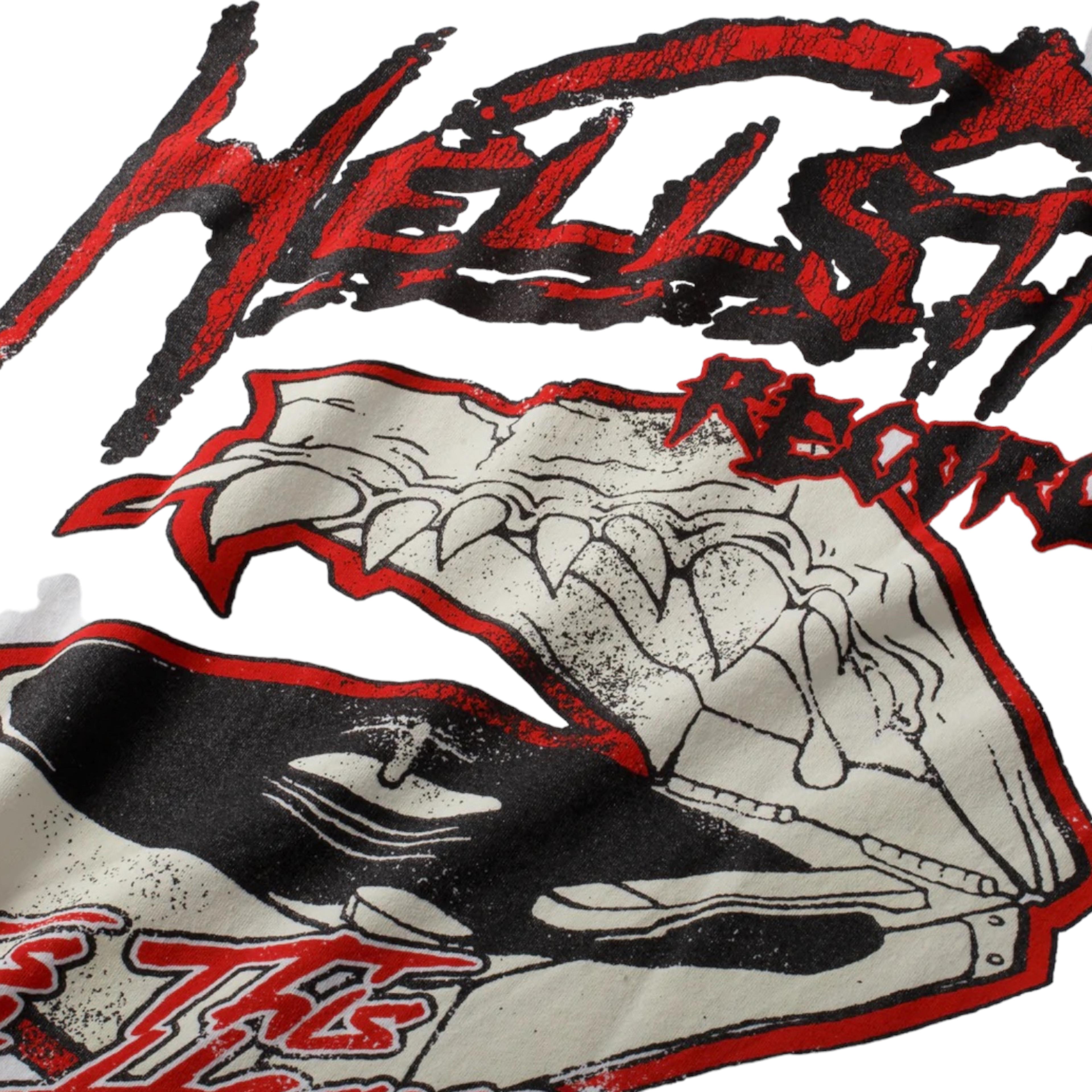 Alternate View 3 of Hellstar Studios Records Long Sleeve Tee Shirt White