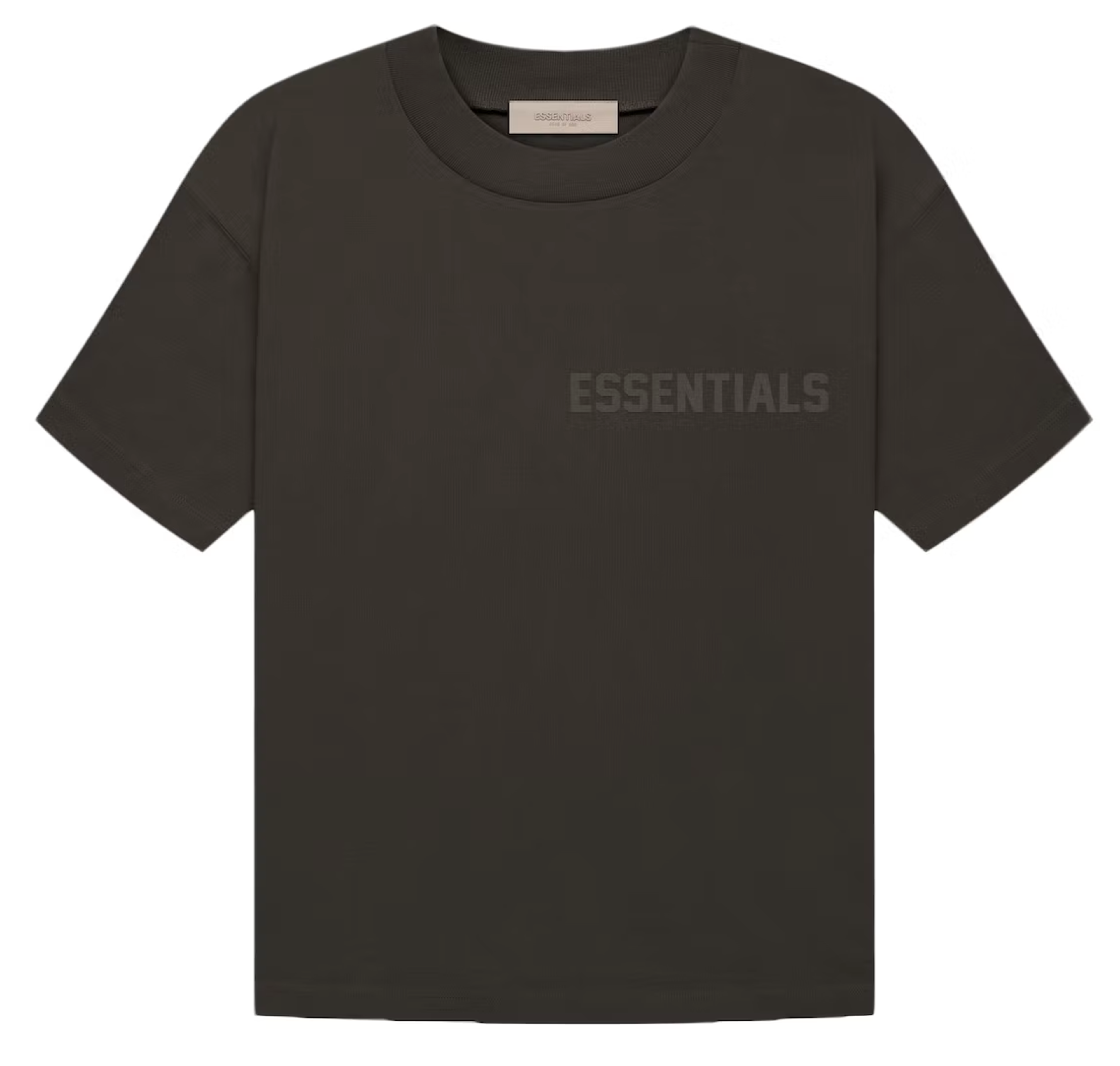 Fear of God Essentials Short Sleeve Tee Shirt Off Black