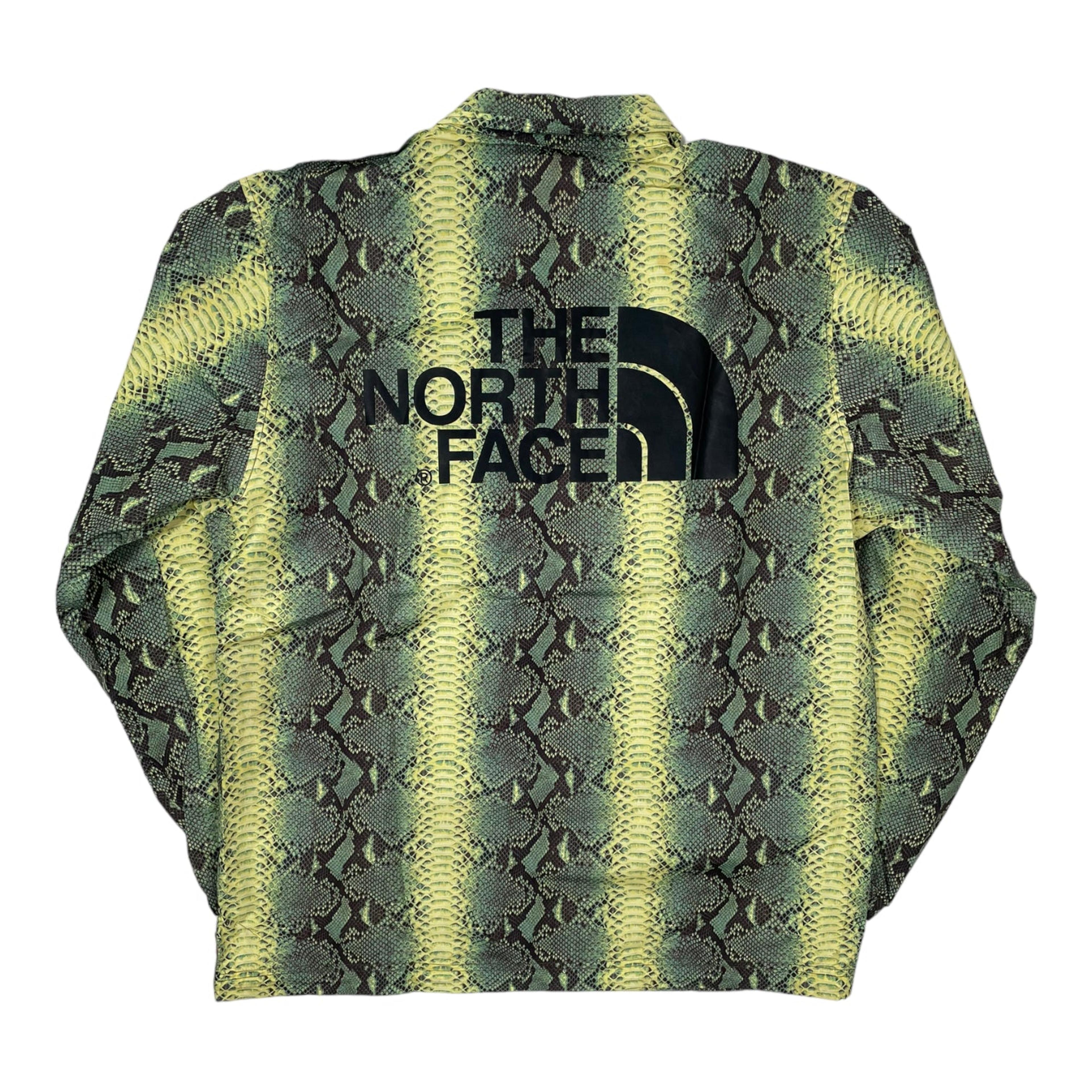 Alternate View 1 of Supreme The North Face Snakeskin Taped Seam Coaches Jacket Green