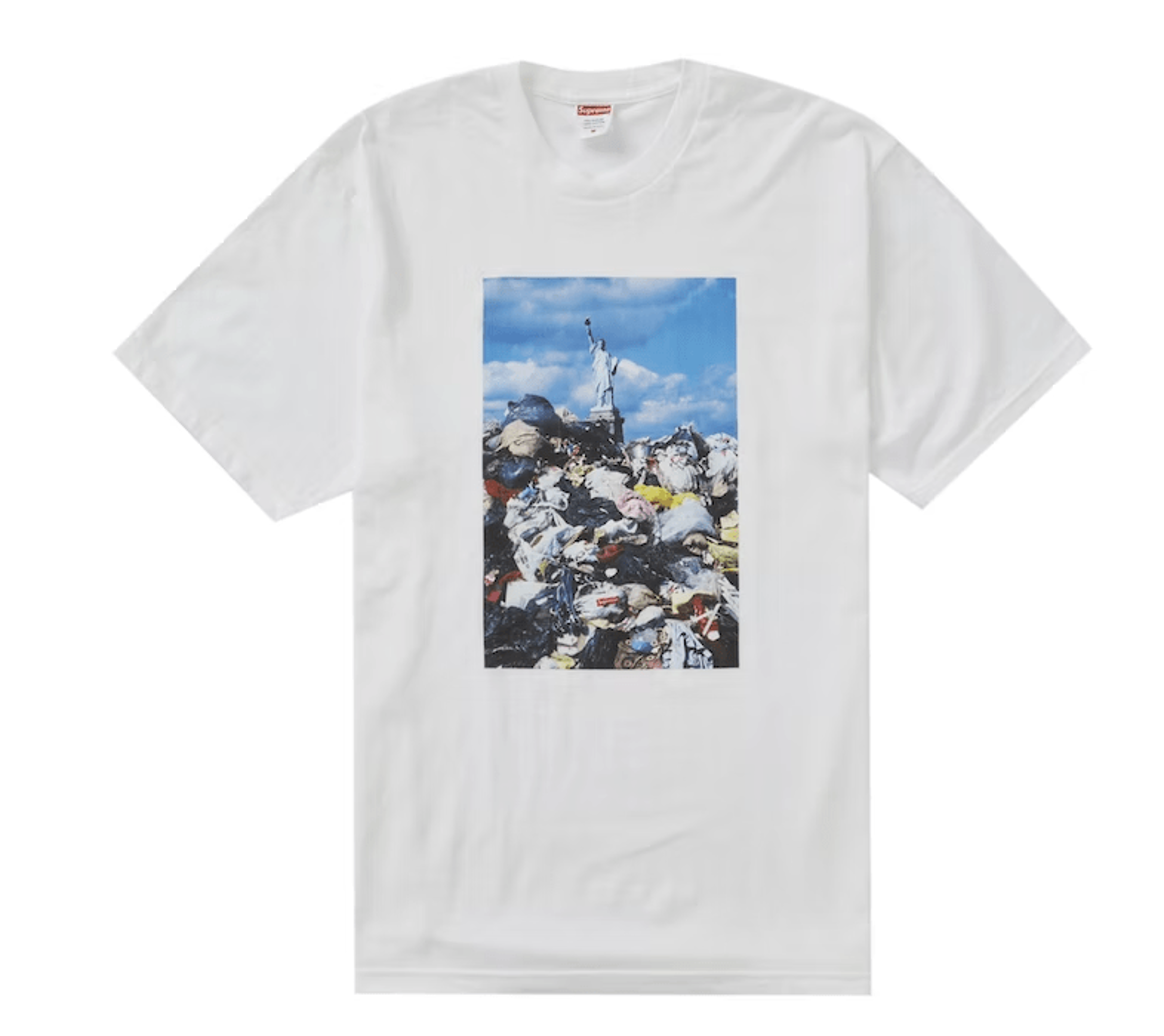 Supreme Trash Short Sleeve Tee Shirt White