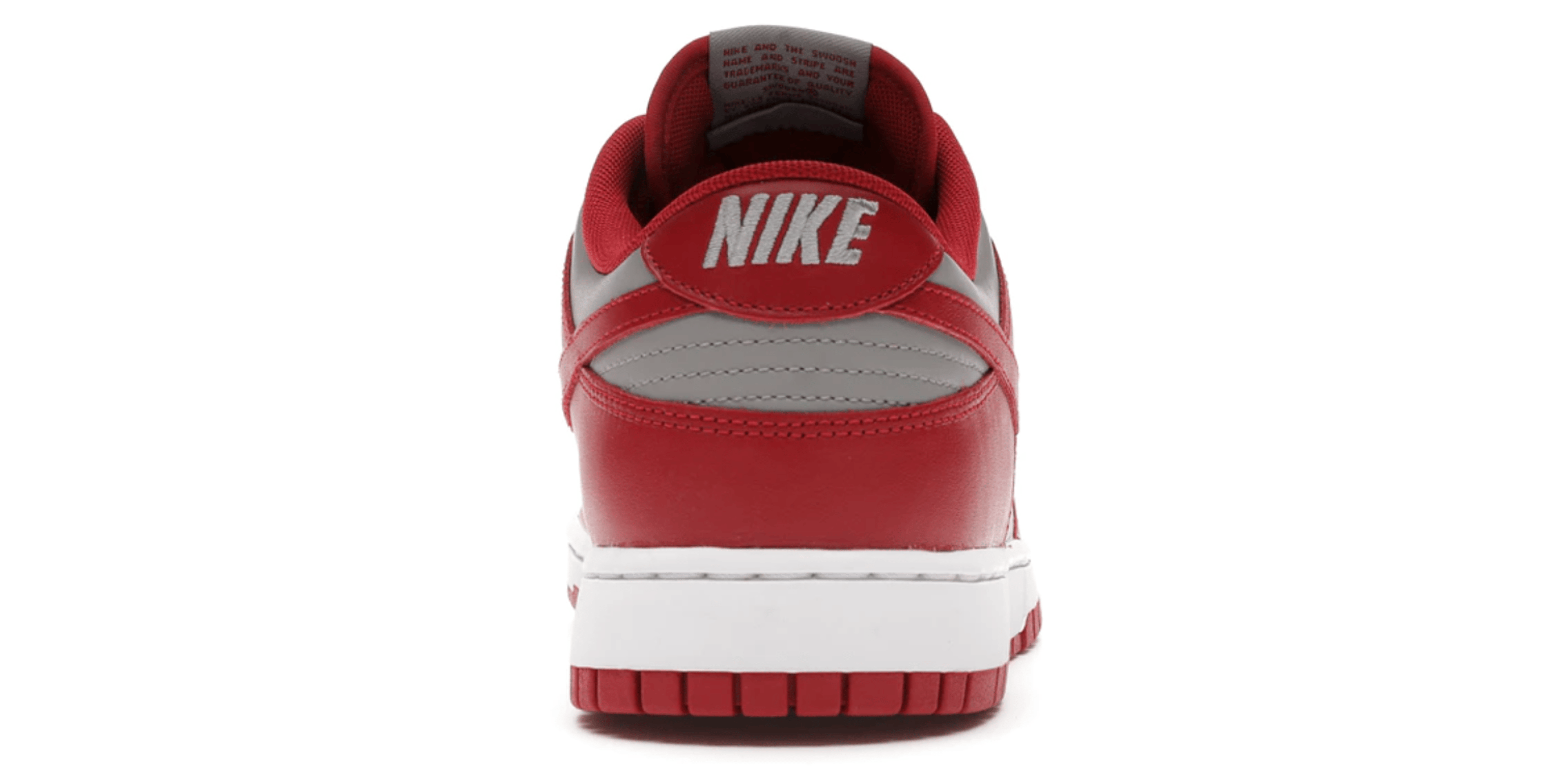 Alternate View 3 of Nike Dunk Low Retro Medium Grey Varsity Red UNLV (2021)