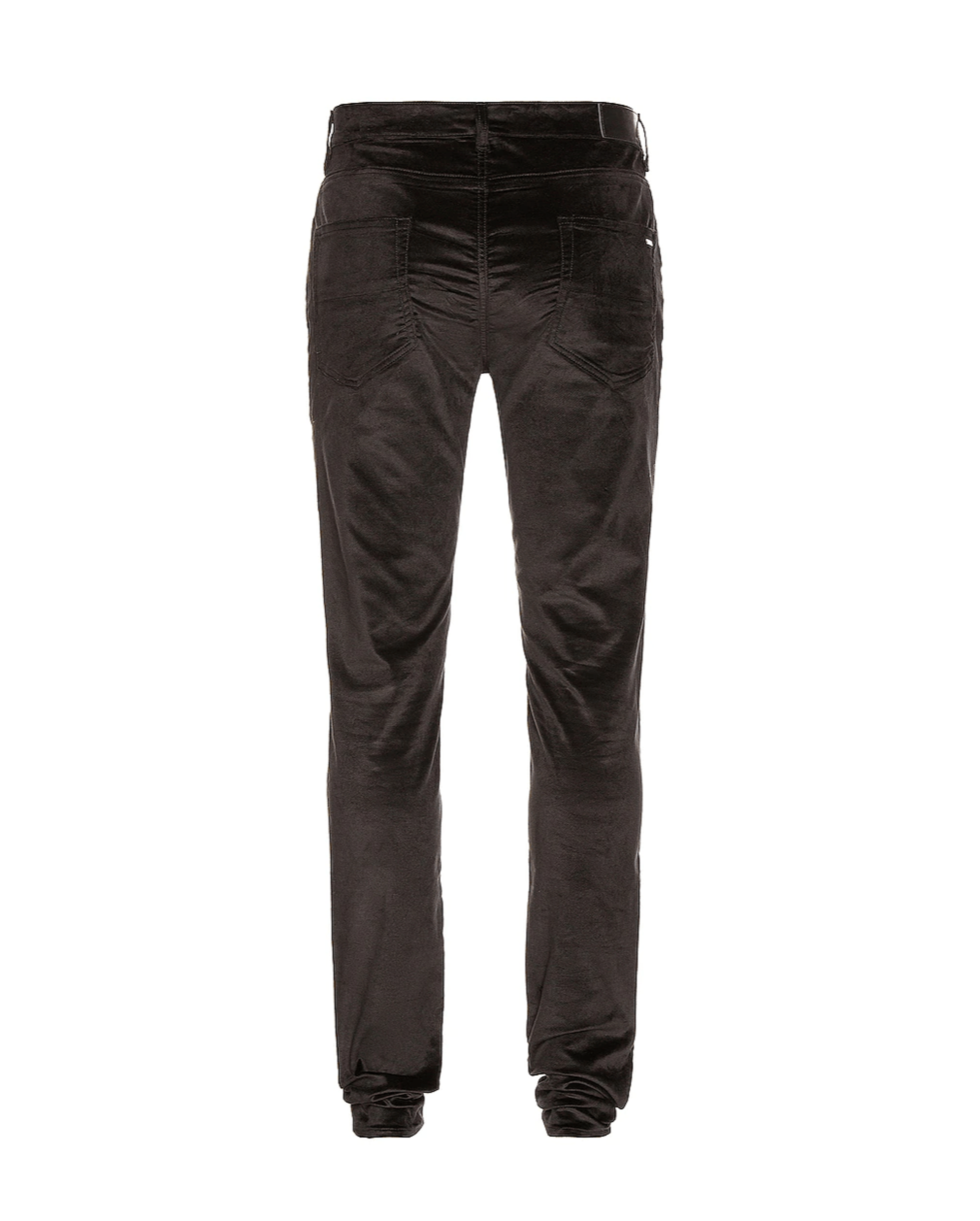 Alternate View 1 of Amiri Velour Stack Jeans Black