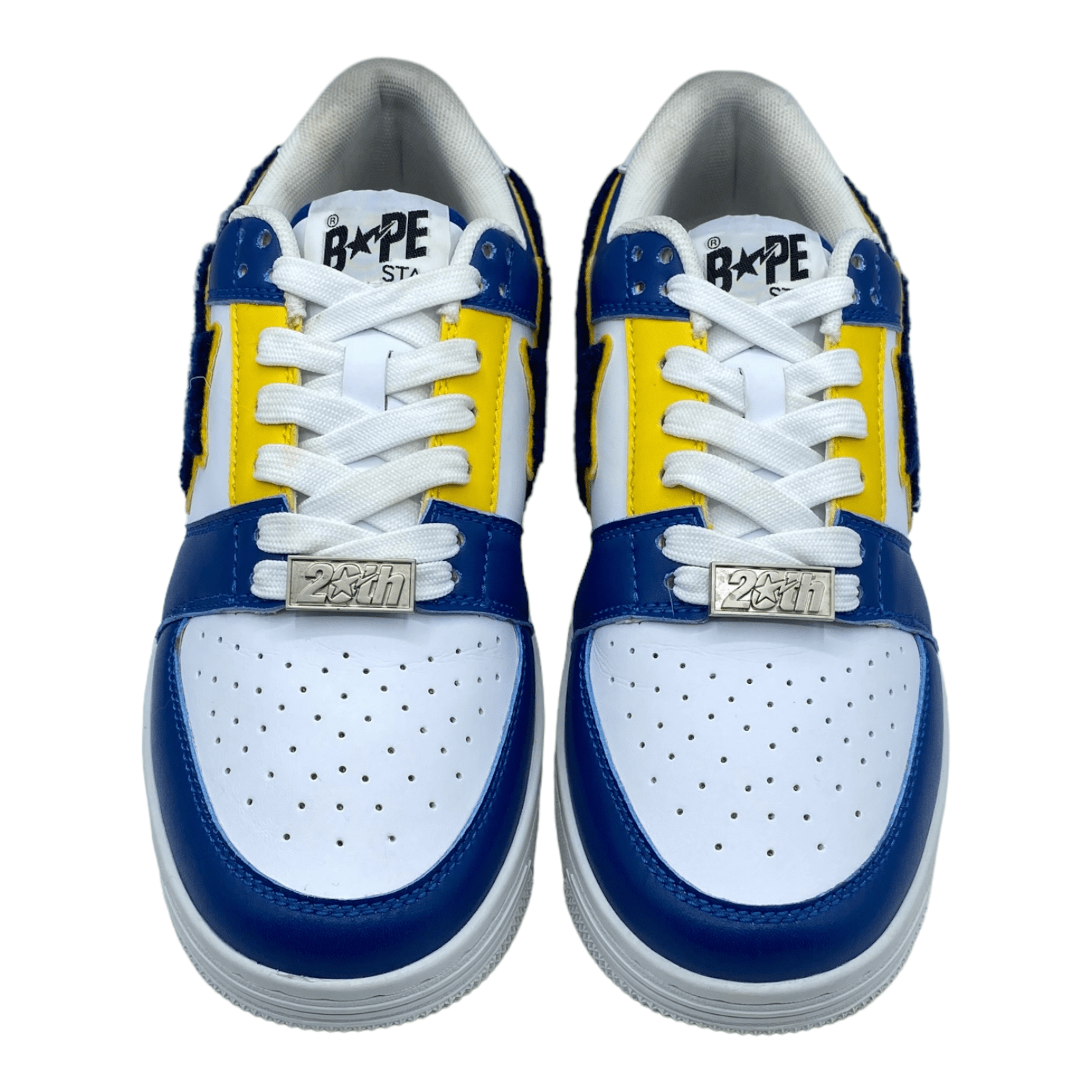 Alternate View 4 of BAPE Bapesta Low Patched Navy Pre-Owned