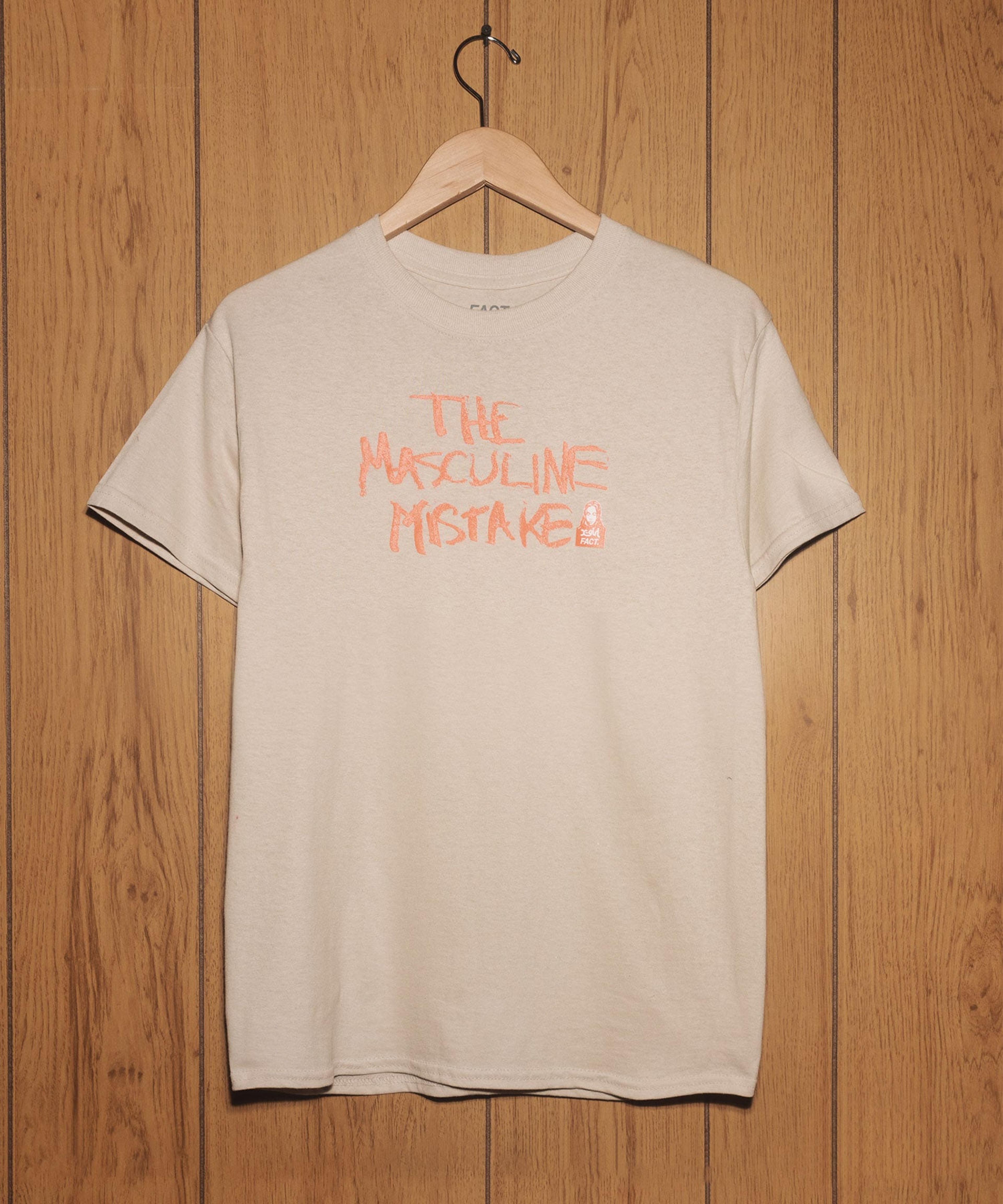 X-Girl x FACT - THE MASCULINE MISTAKE S/S TEE