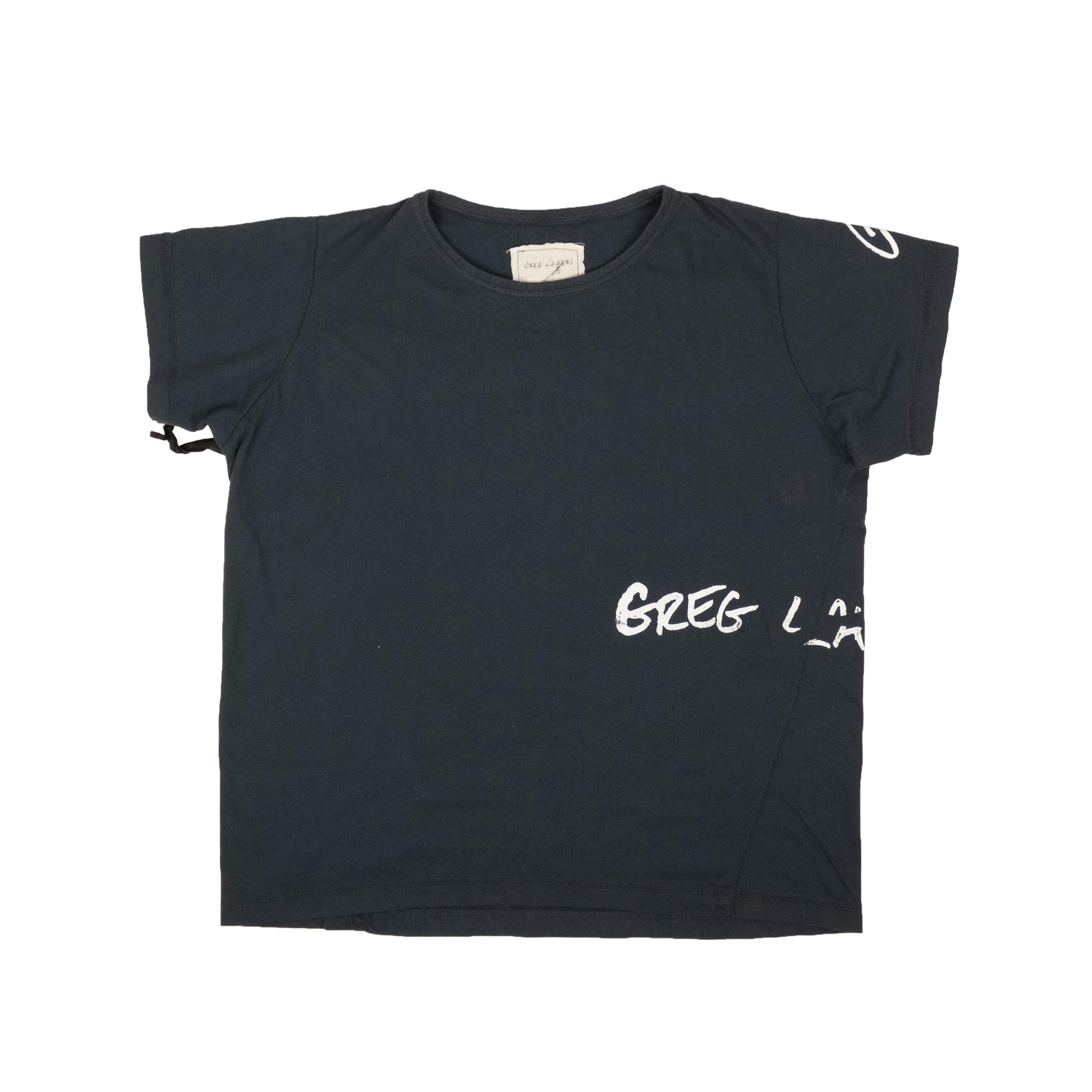Greg Lauren Deconstructed T-Shirt - Green/Blue