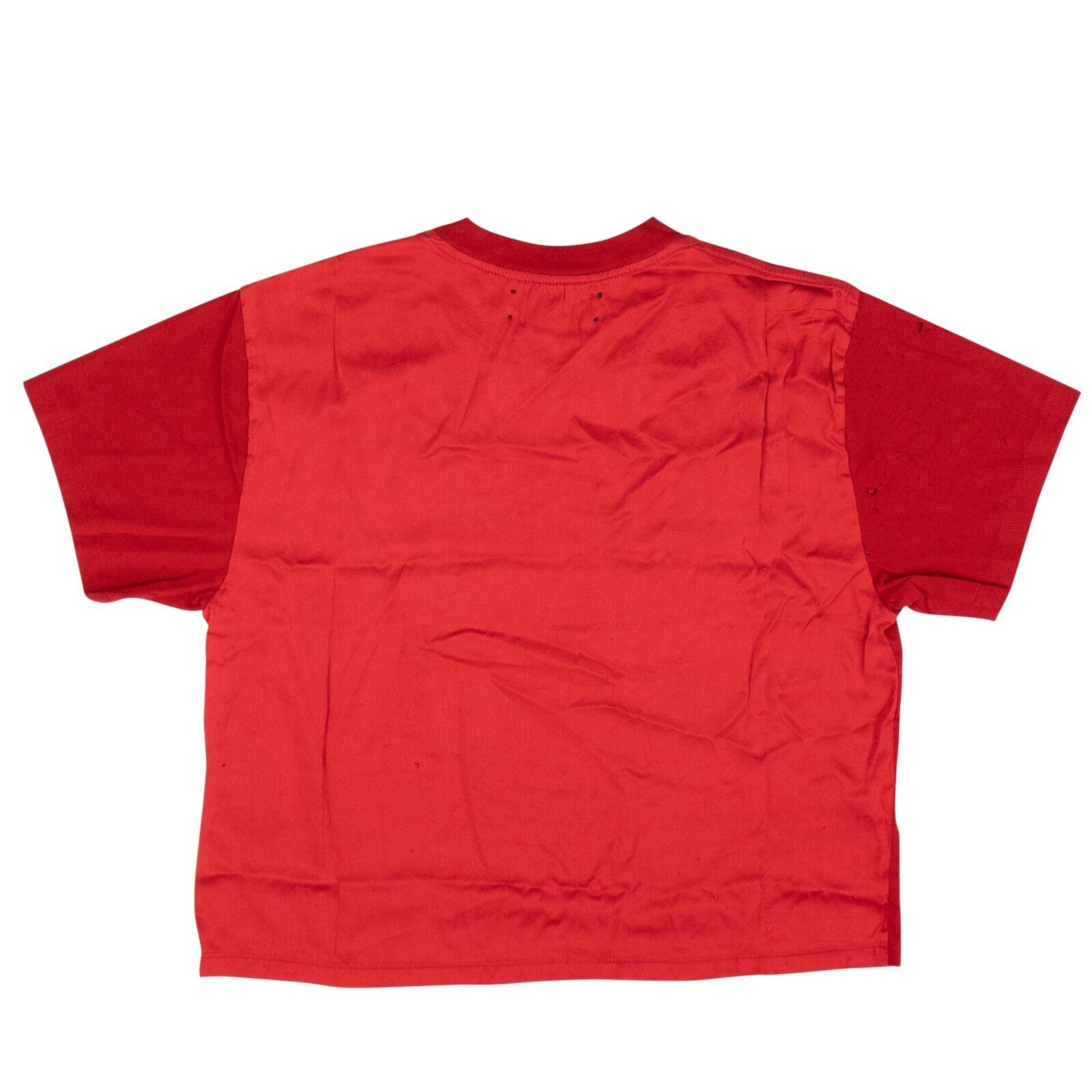 Alternate View 2 of Red Slash Cotton T-Shirt