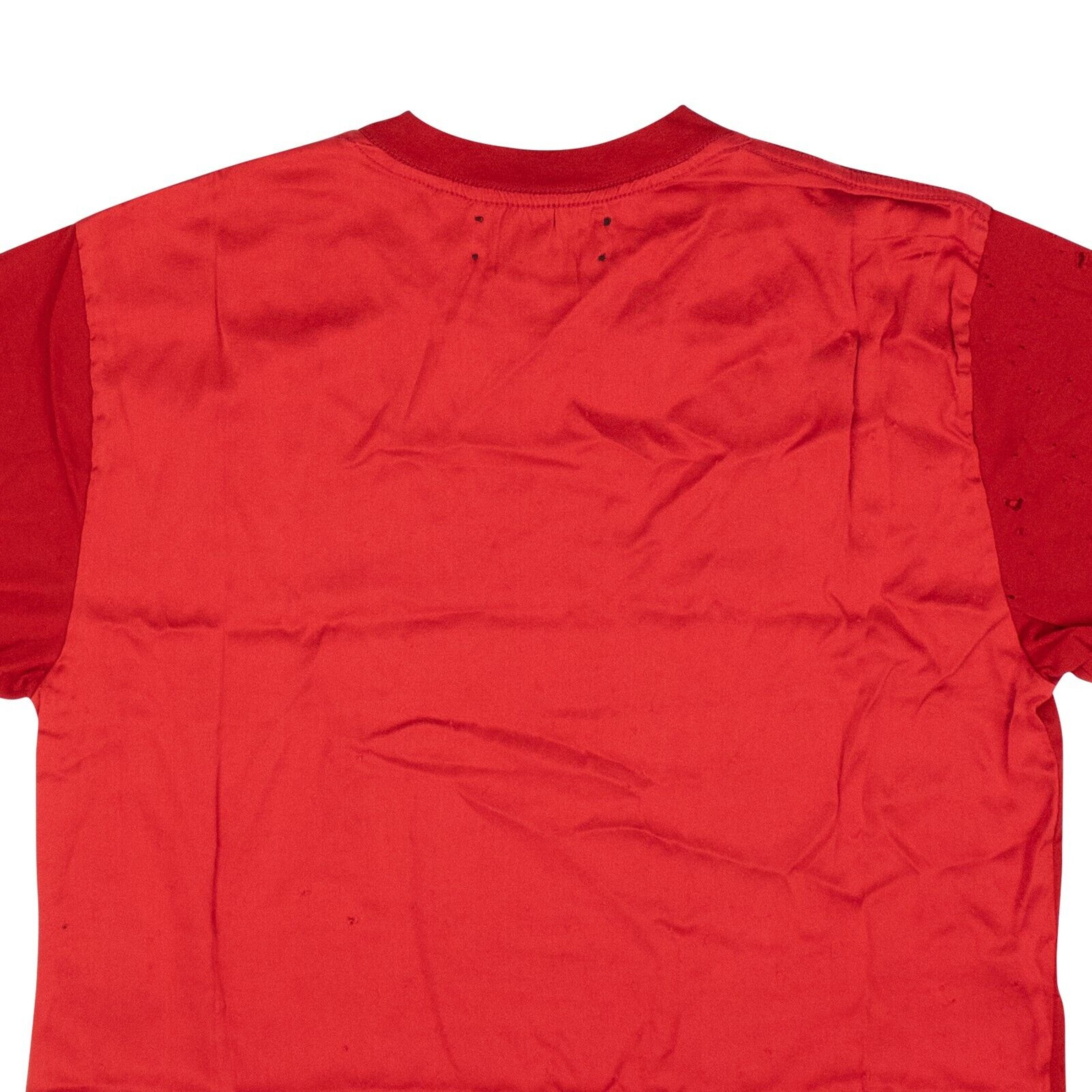 Alternate View 3 of Red Slash Cotton T-Shirt