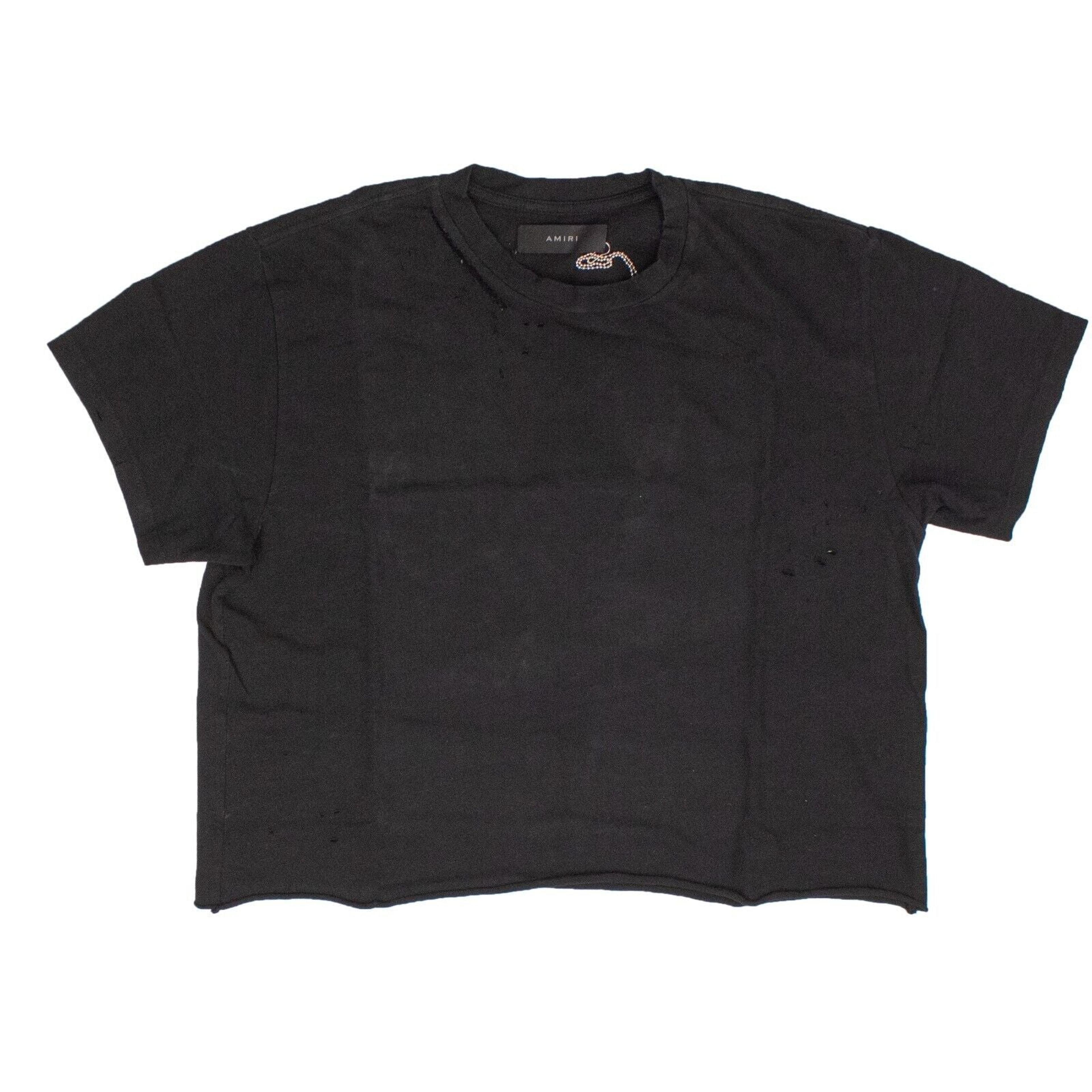 Alternate View 1 of Black Slash Cotton T-Shirt
