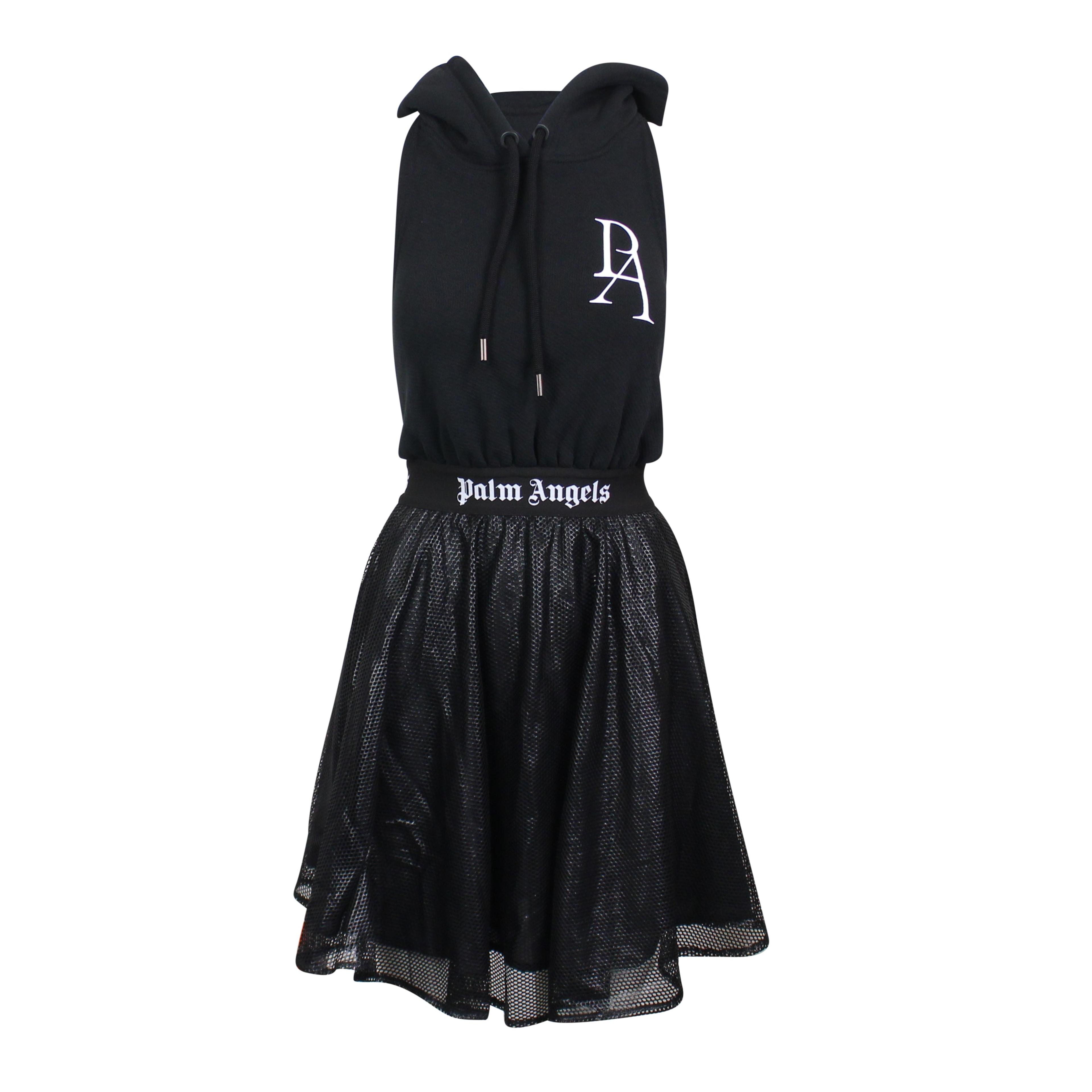 Black Mini Hoodie Dress