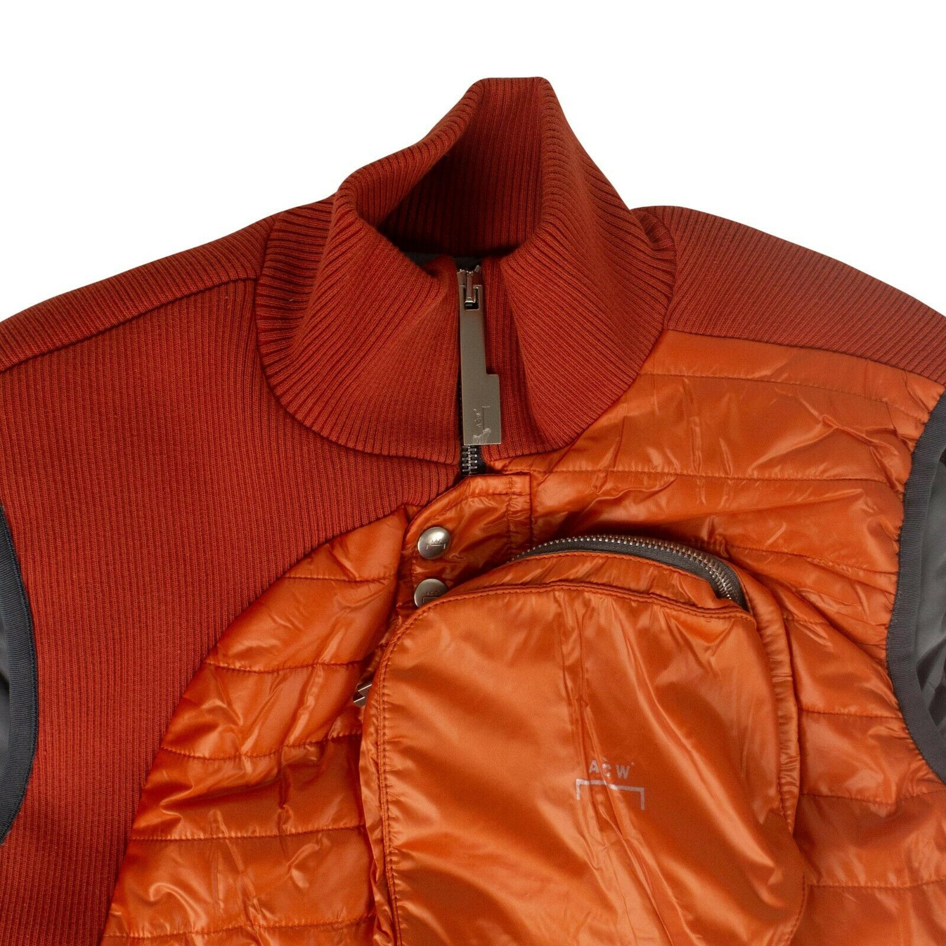 Alternate View 2 of A-COLD-WALL* Men's Puffer Panelled Jacket Vest - Orange