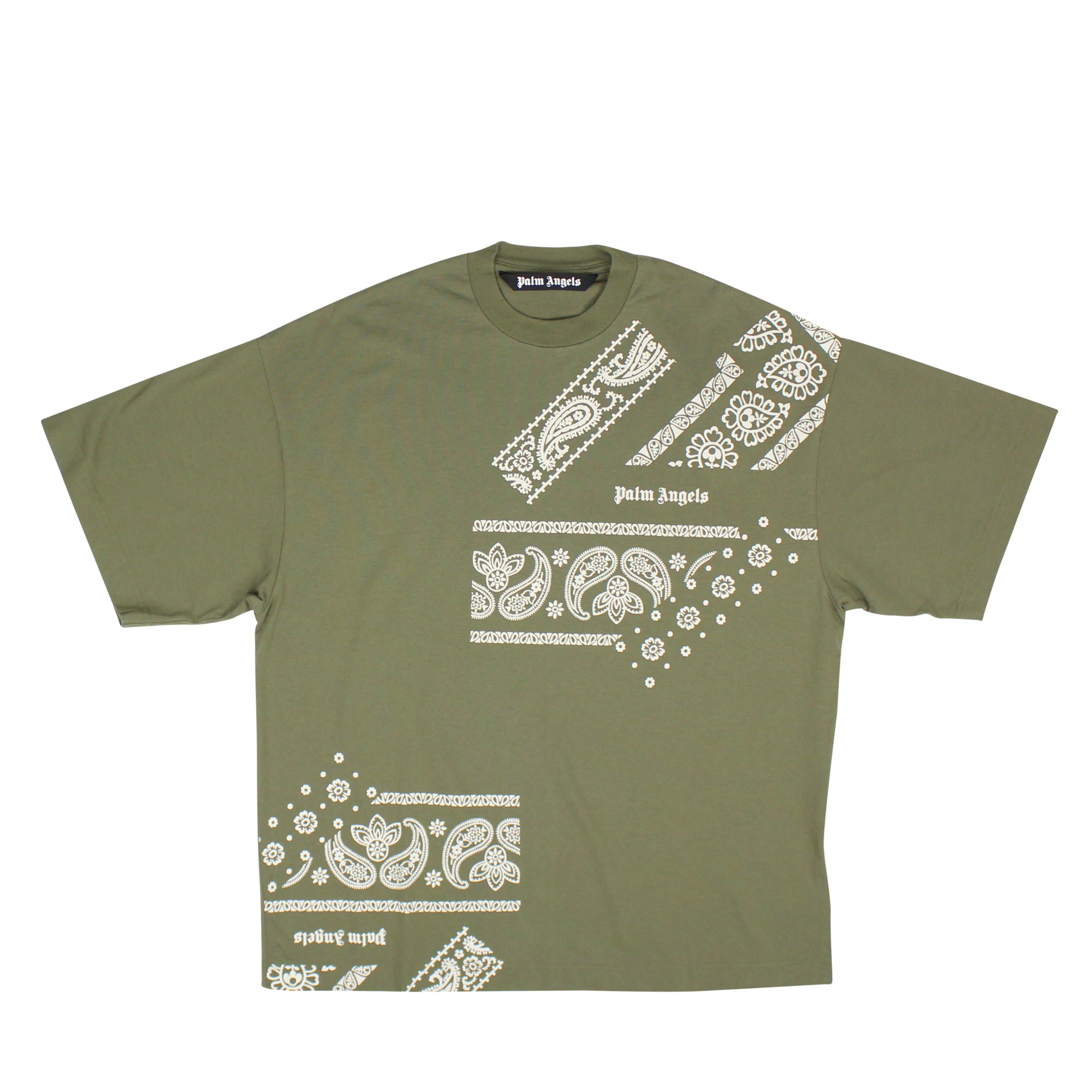 Alternate View 1 of Green Logo Cotton T-Shirt