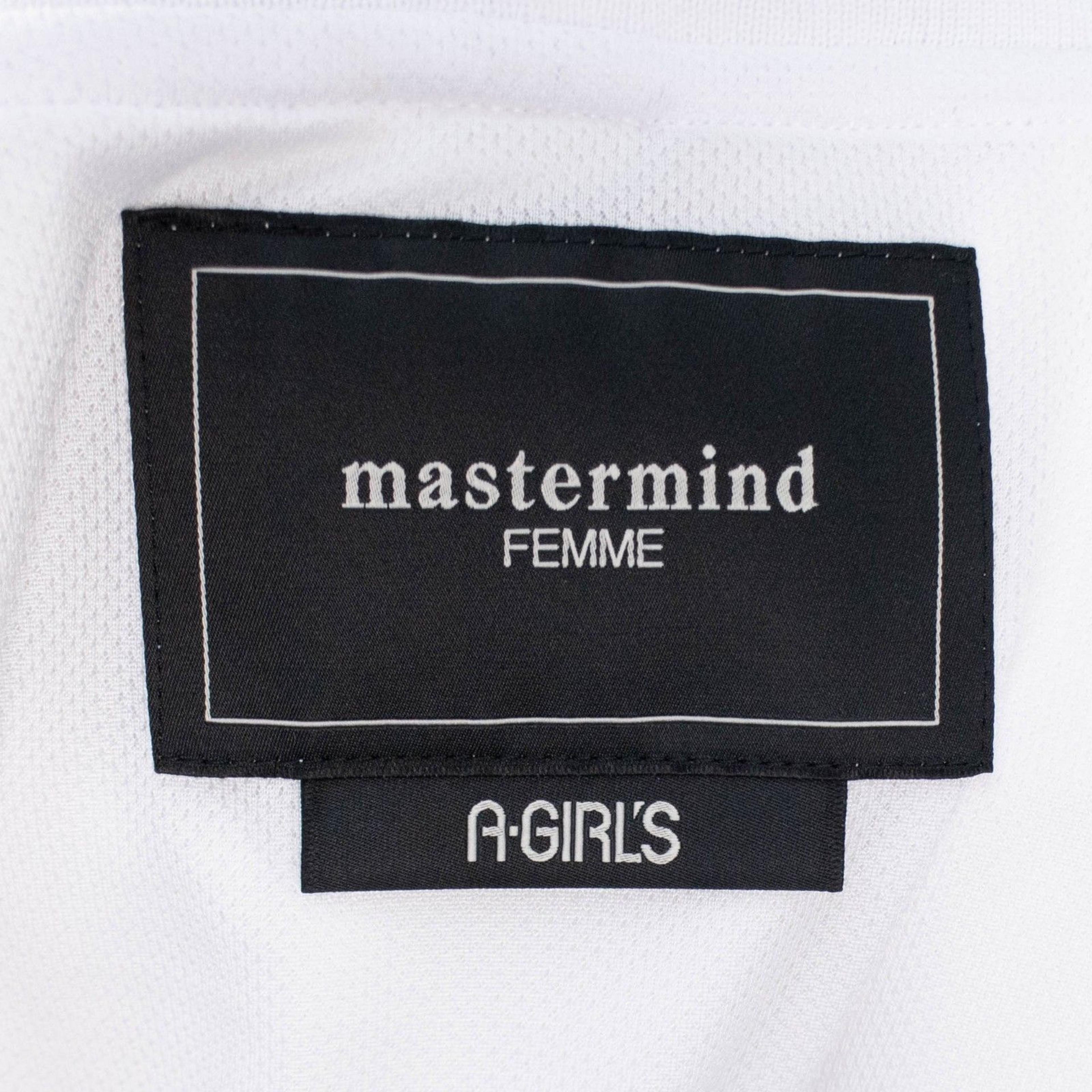 Alternate View 7 of White And Gold 'Mastermind' Blouson Jacket