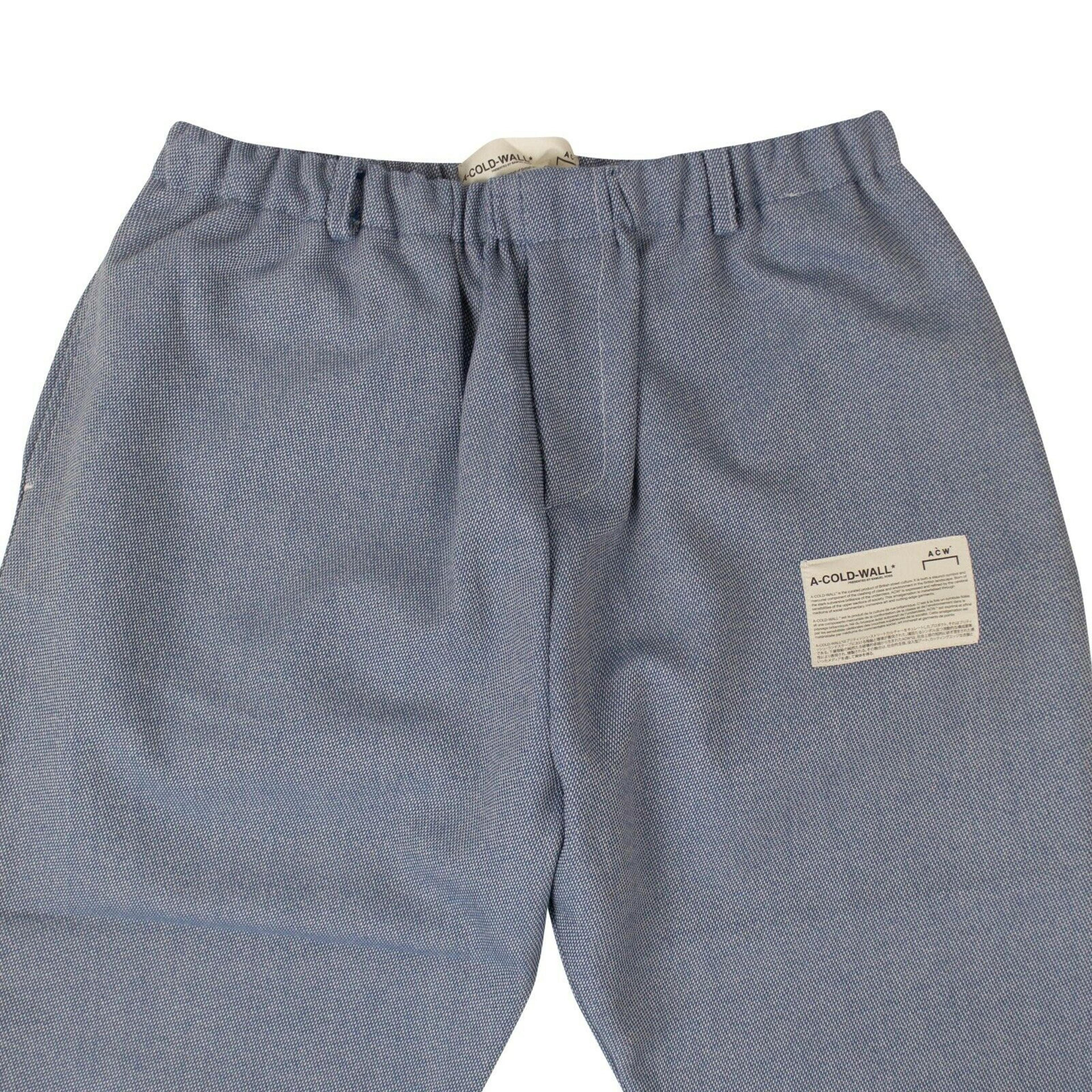 Alternate View 2 of A-COLD-WALL* Men's Blue Fabric Trousers